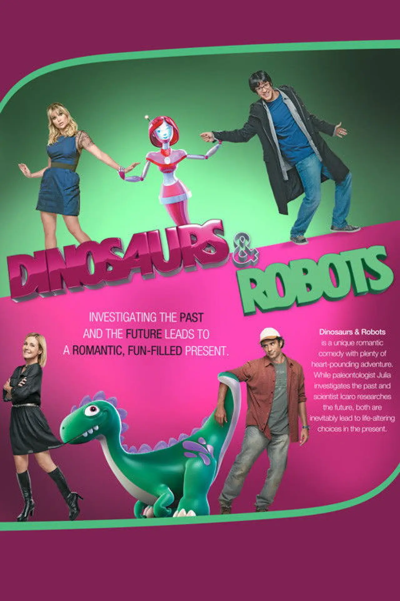 Series poster "Dinossaurs & Robots"