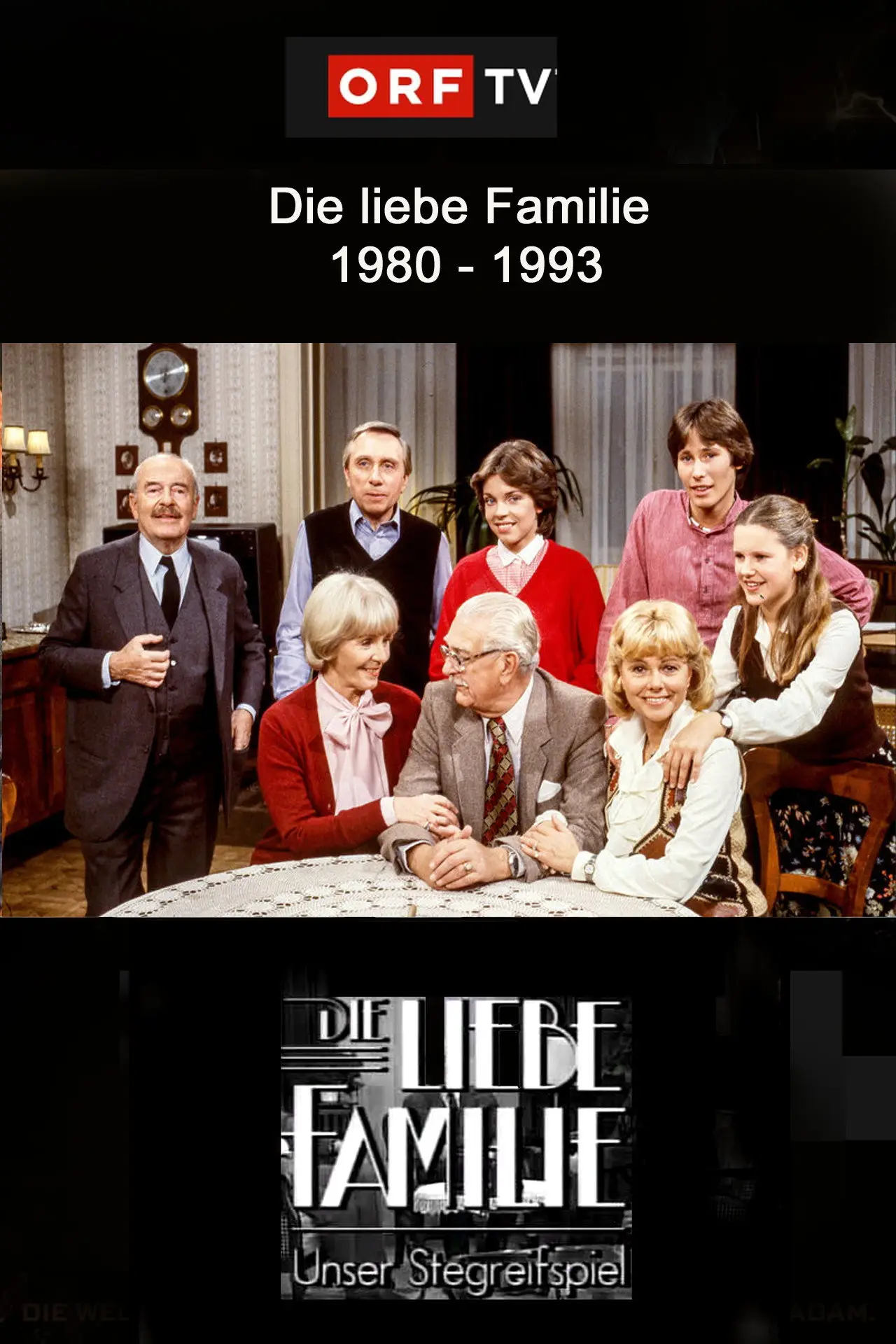 Series poster "Die liebe Familie"
