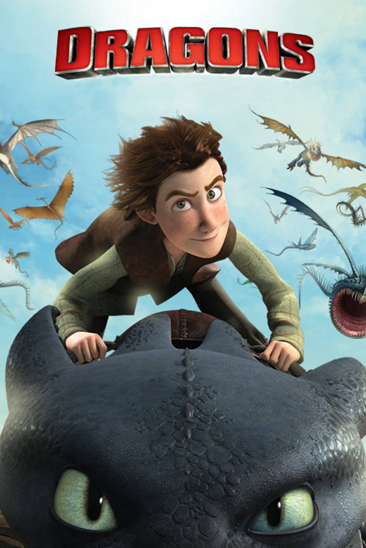 Series poster "DreamWorks Dragons"