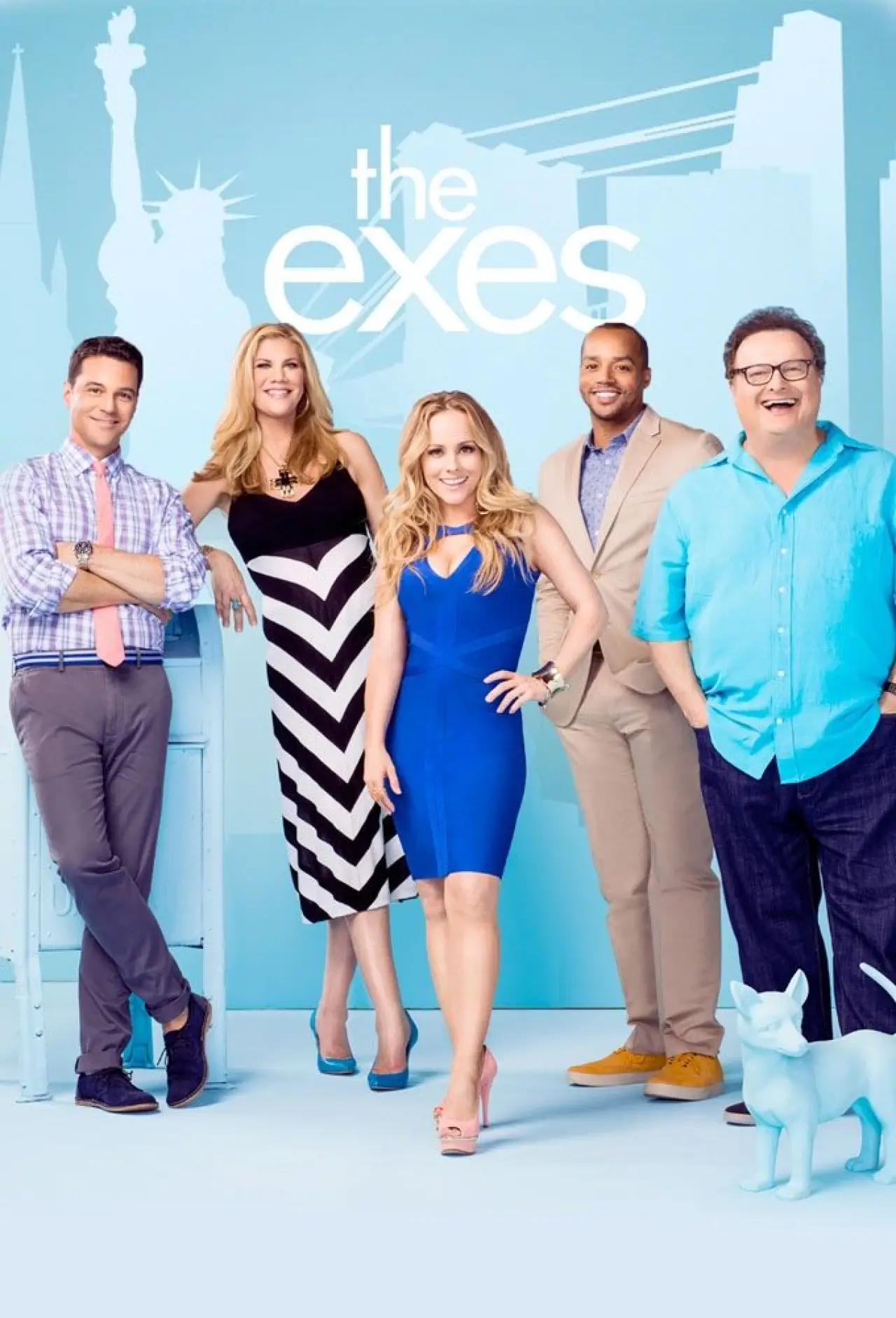 Series poster "The Exes"