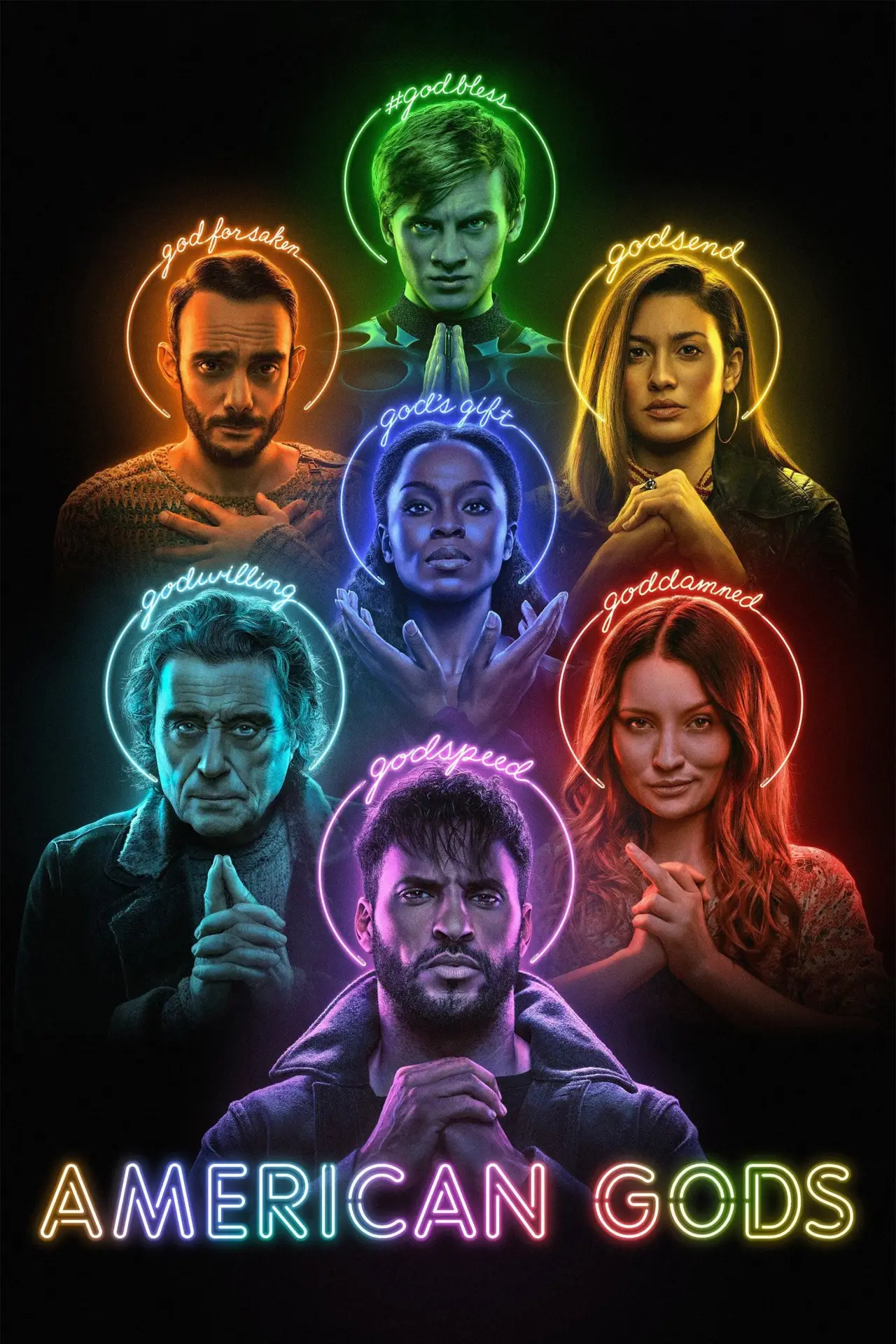 Series poster "American Gods"