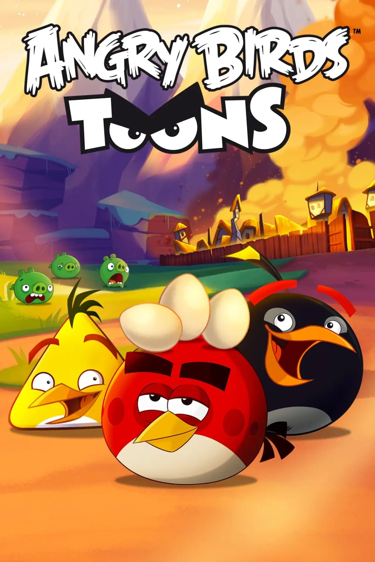 Series poster "Angry Birds Toons"
