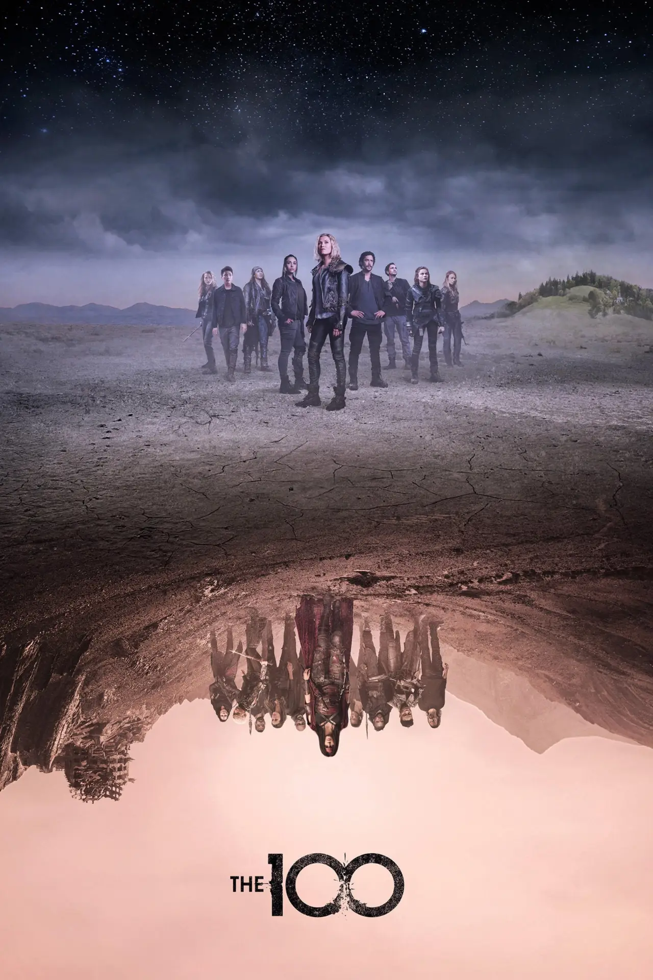 Series poster "The 100"