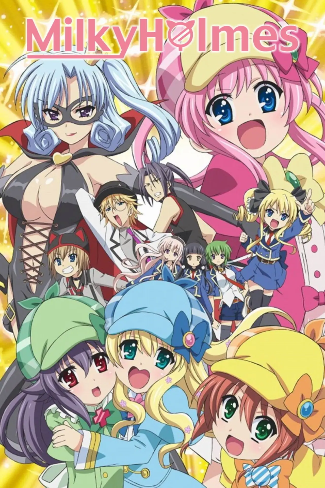 Series poster "Detective Opera Milky Holmes"