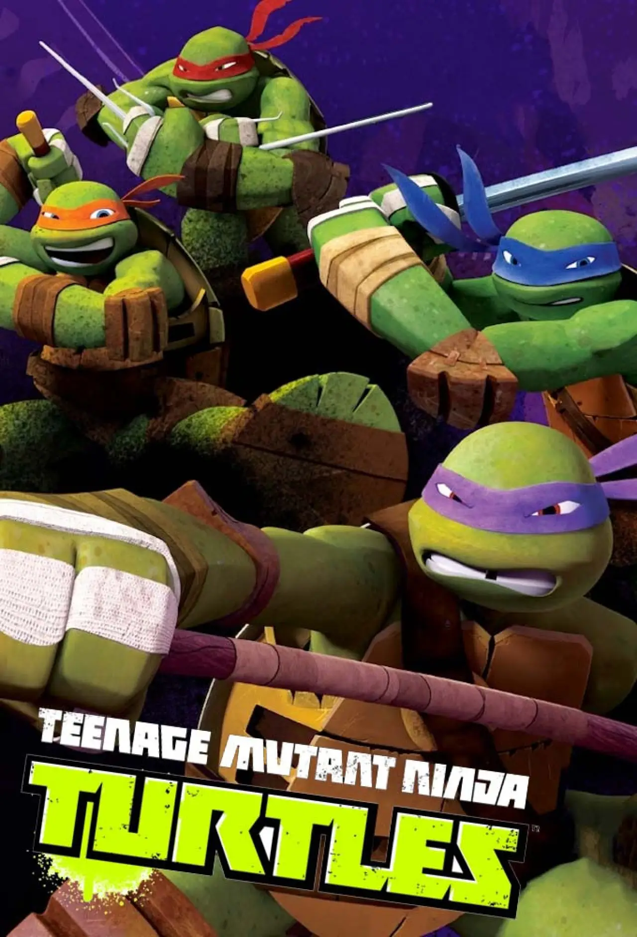 Постер к сериалу "Teenage Mutant Ninja Turtles"