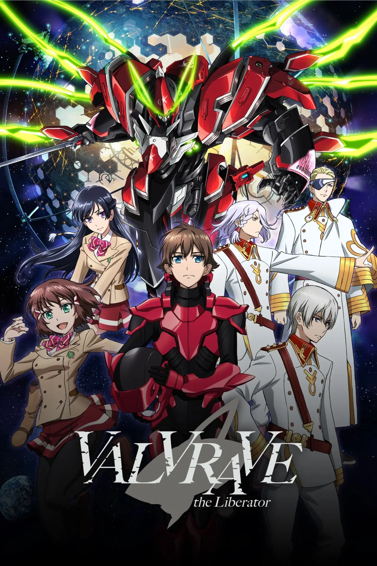 Series poster "Valvrave the Liberator"