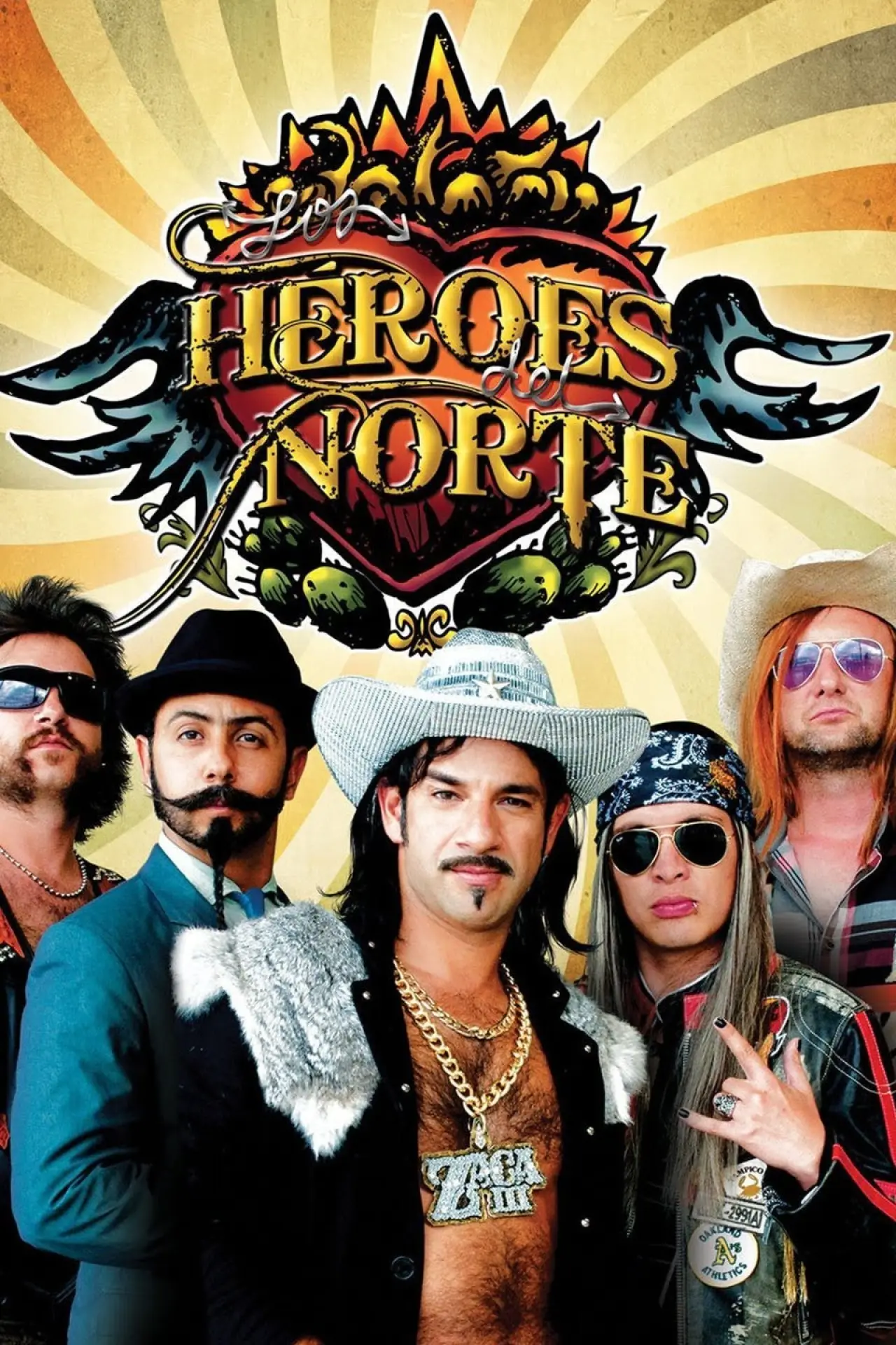 Series poster "Los heroes del norte"