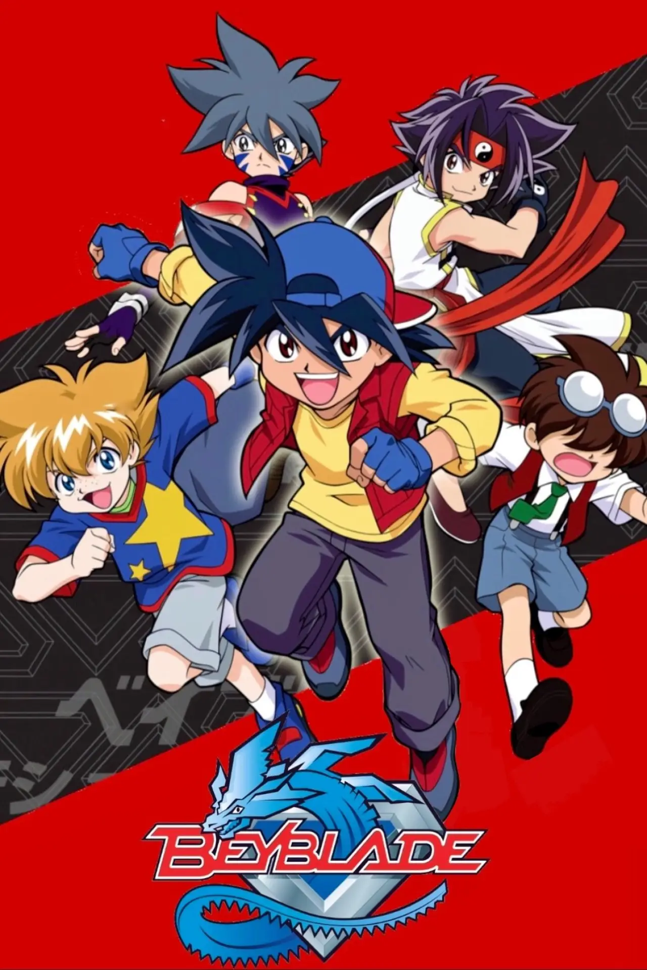 Series poster "Beyblade"