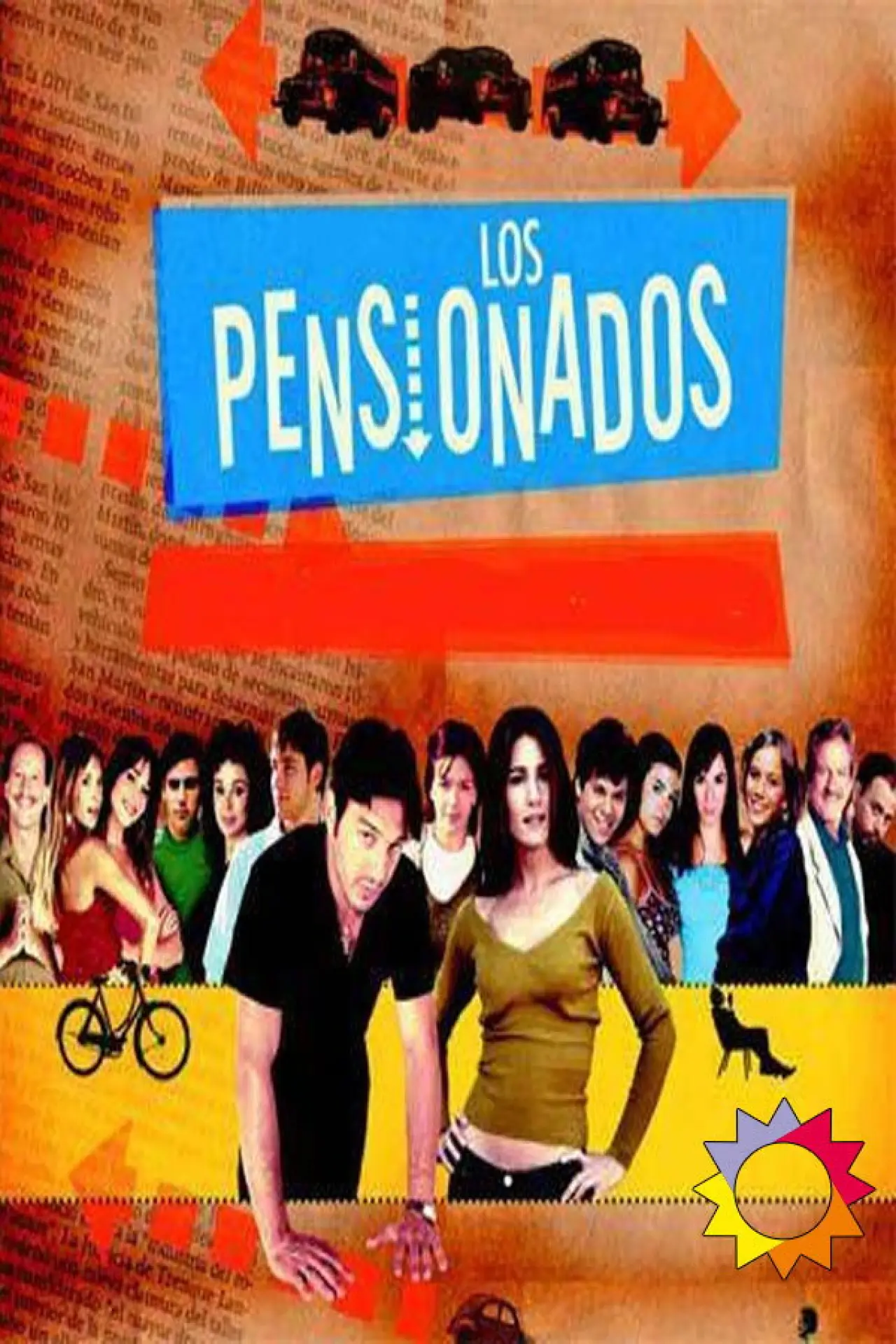 Series poster "Los pensionados"