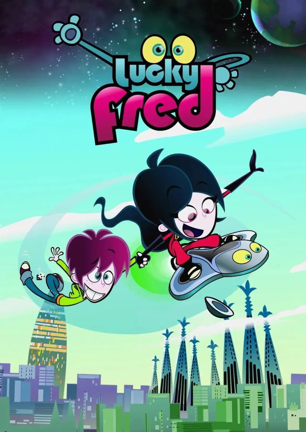 Series poster "Lucky Fred"