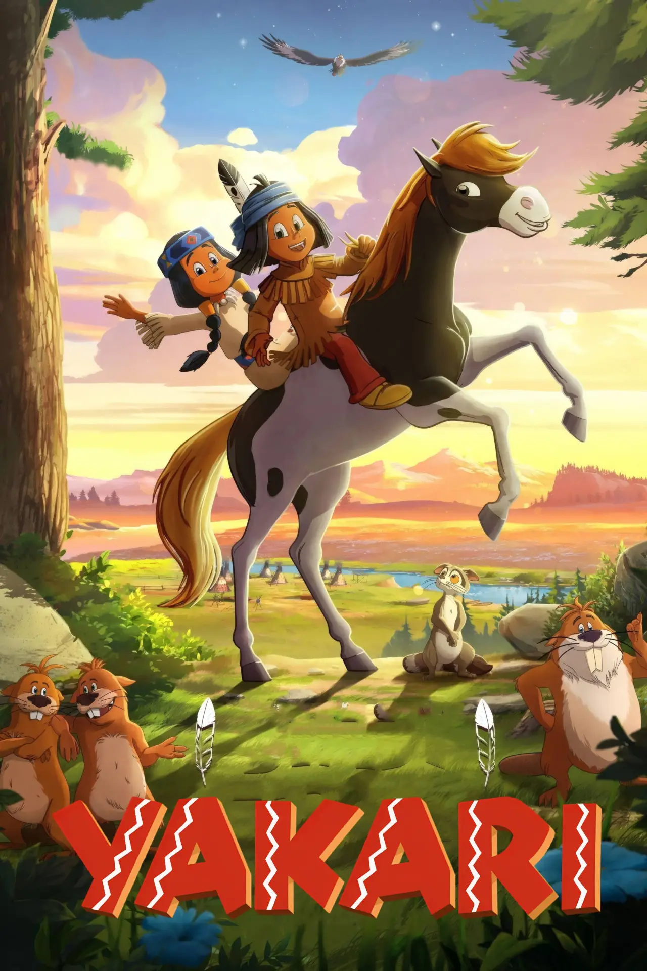 Series poster "Yakari"