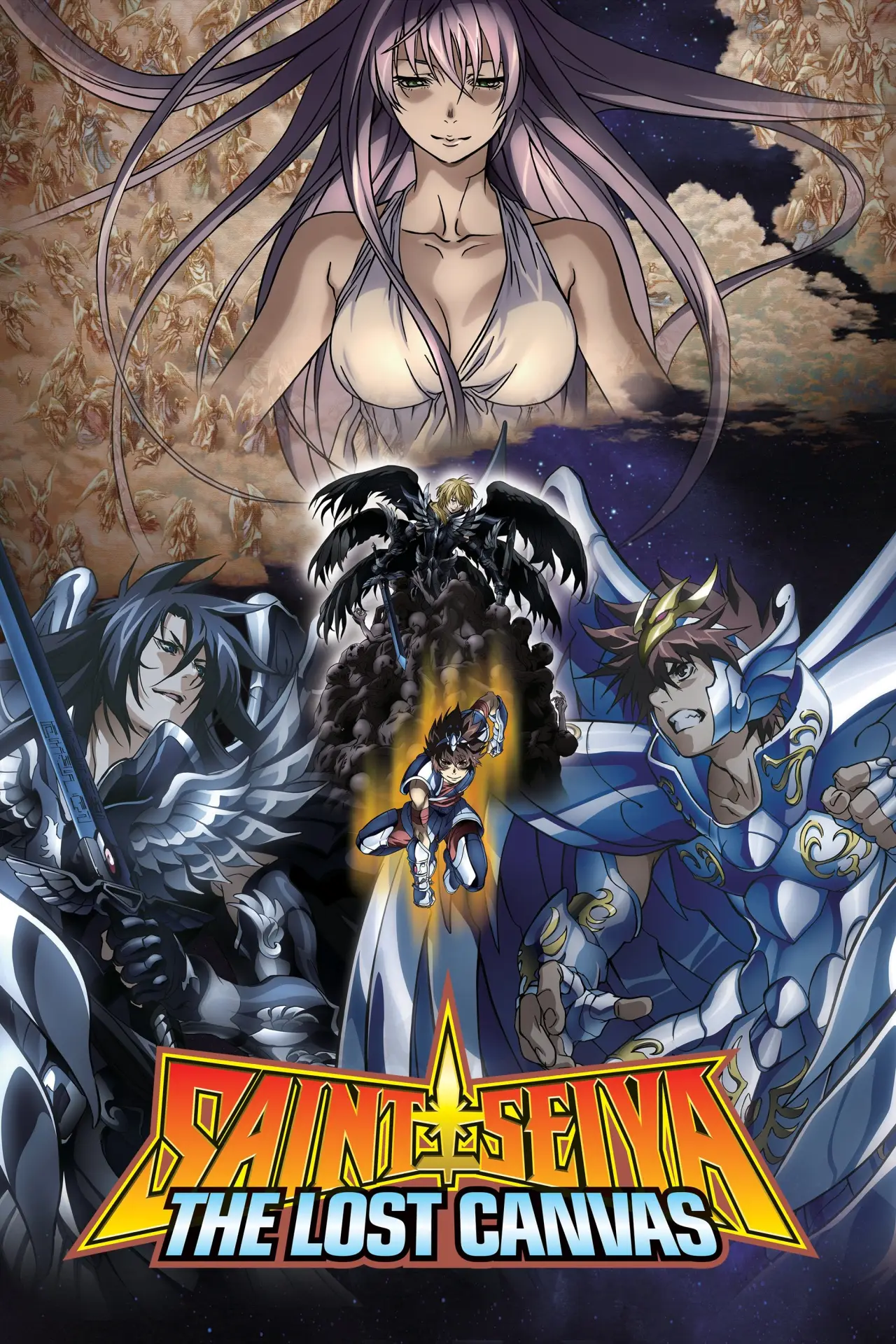 Series poster "Saint Seiya: The Lost Canvas"