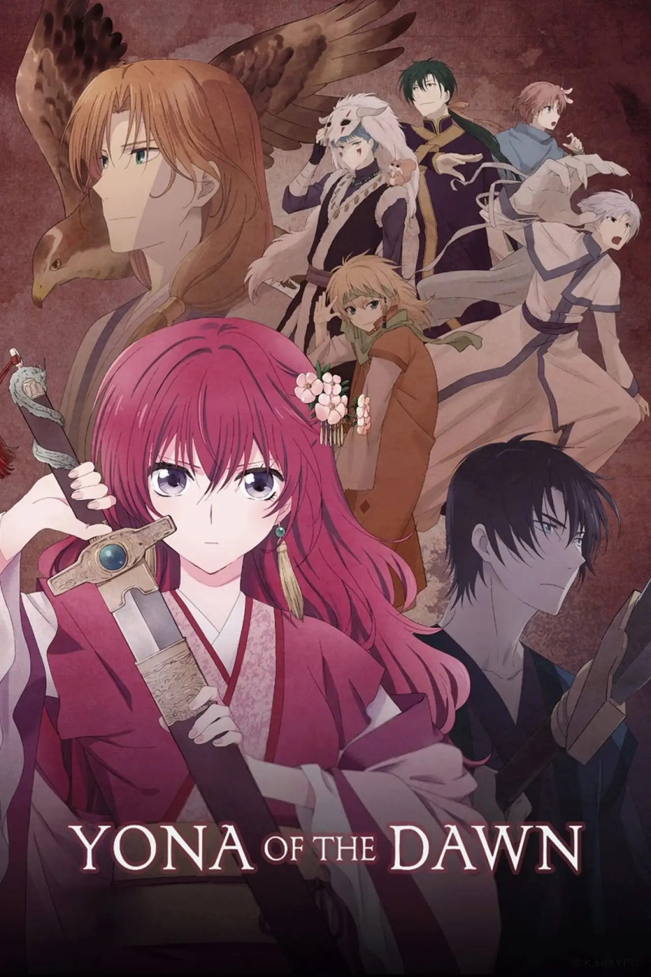 Series poster "Yona of the Dawn"