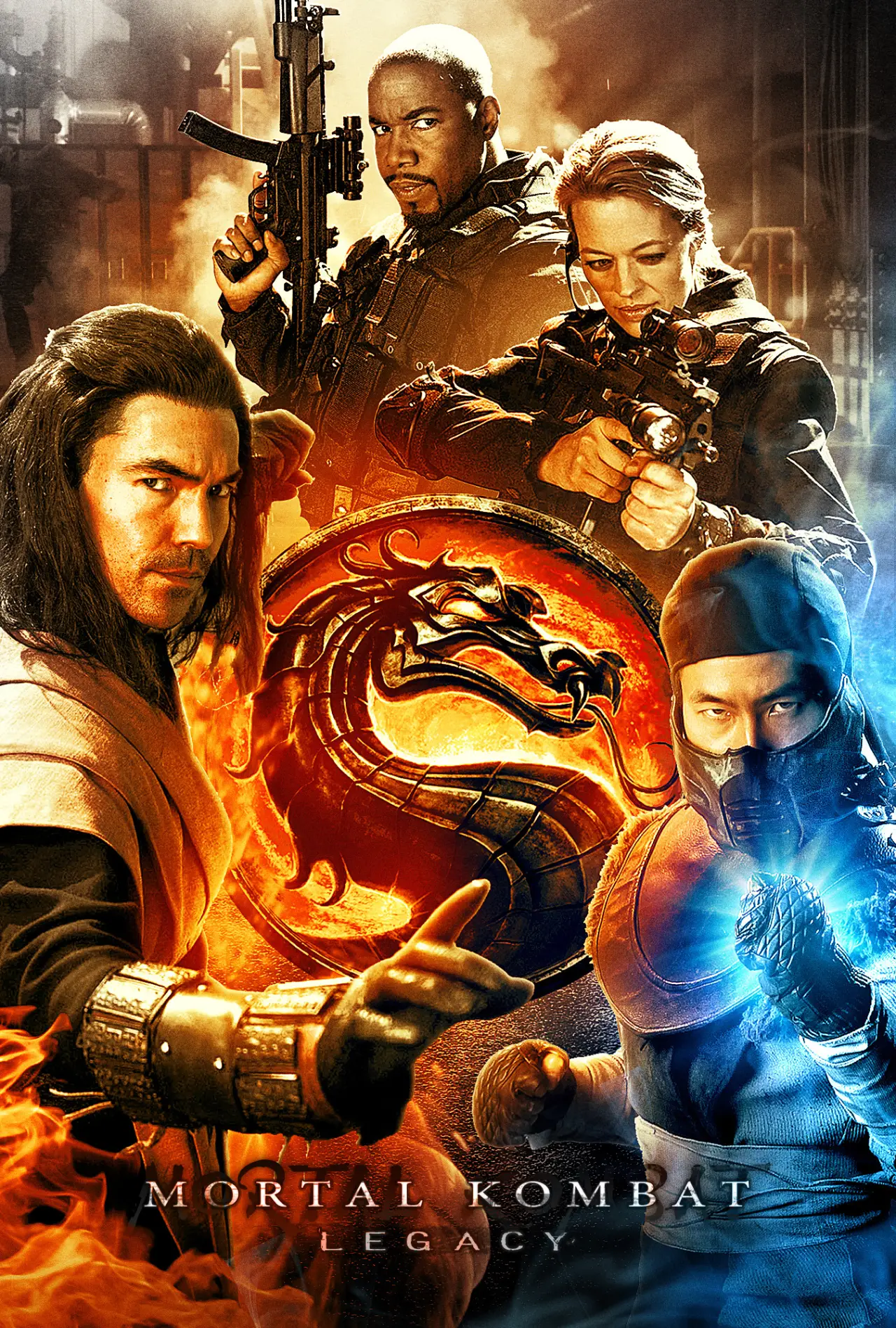 Series poster "Mortal Kombat: Legacy"