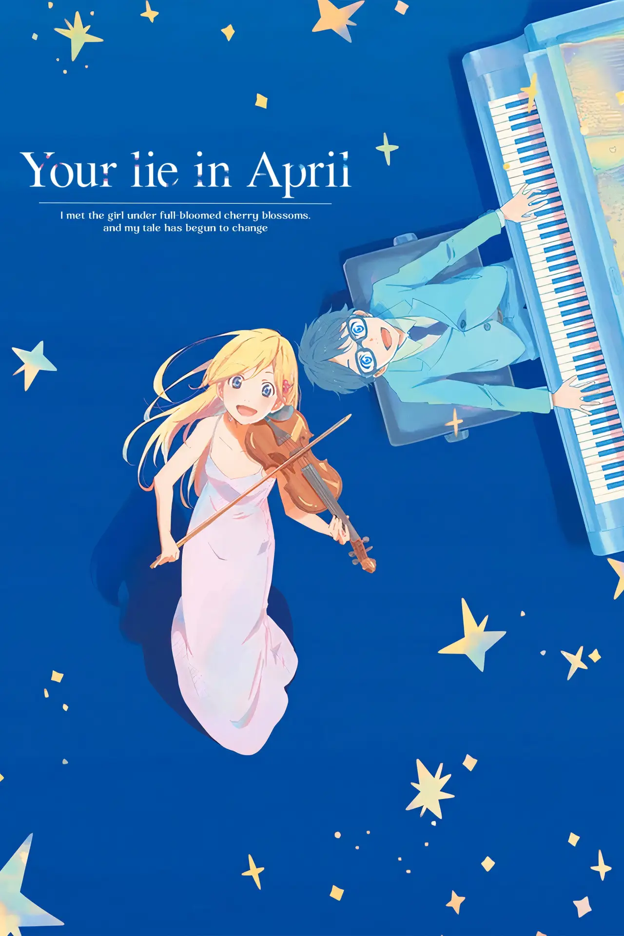 Постер к сериалу "Your Lie in April"