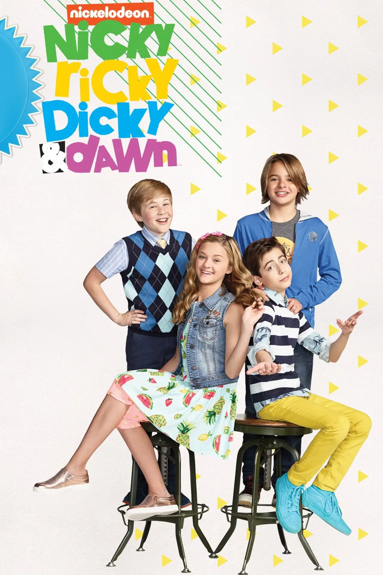 Series poster "Nicky, Ricky, Dicky & Dawn"
