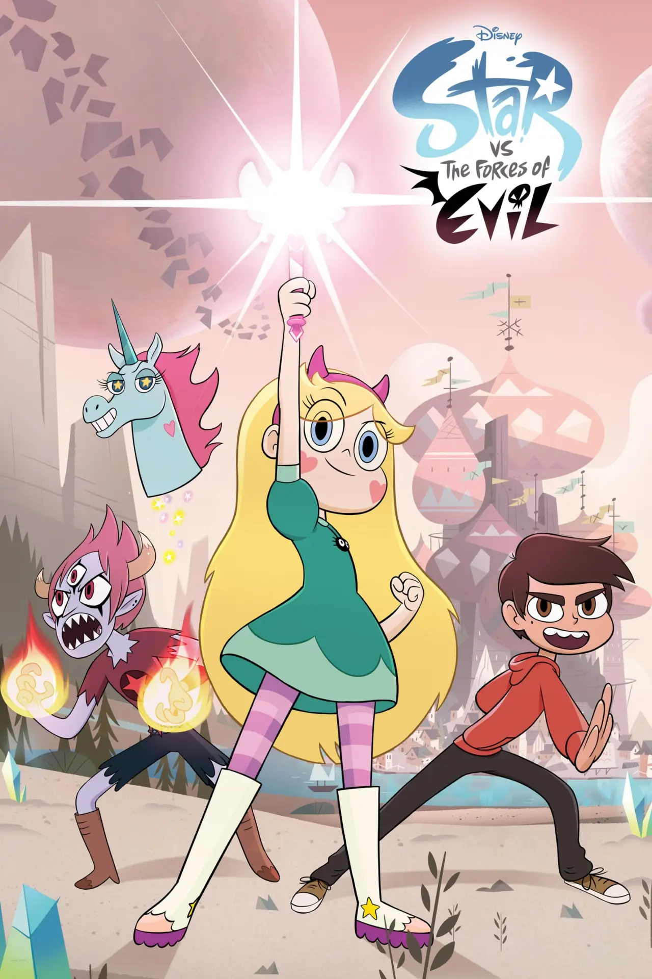 Series poster "Star vs. the Forces of Evil"