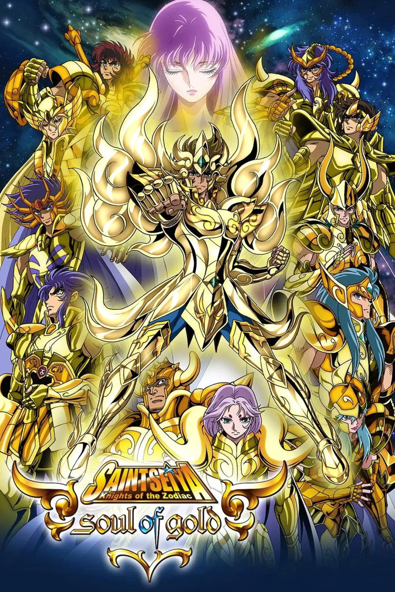 Series poster "Saint Seiya: Soul of Gold"