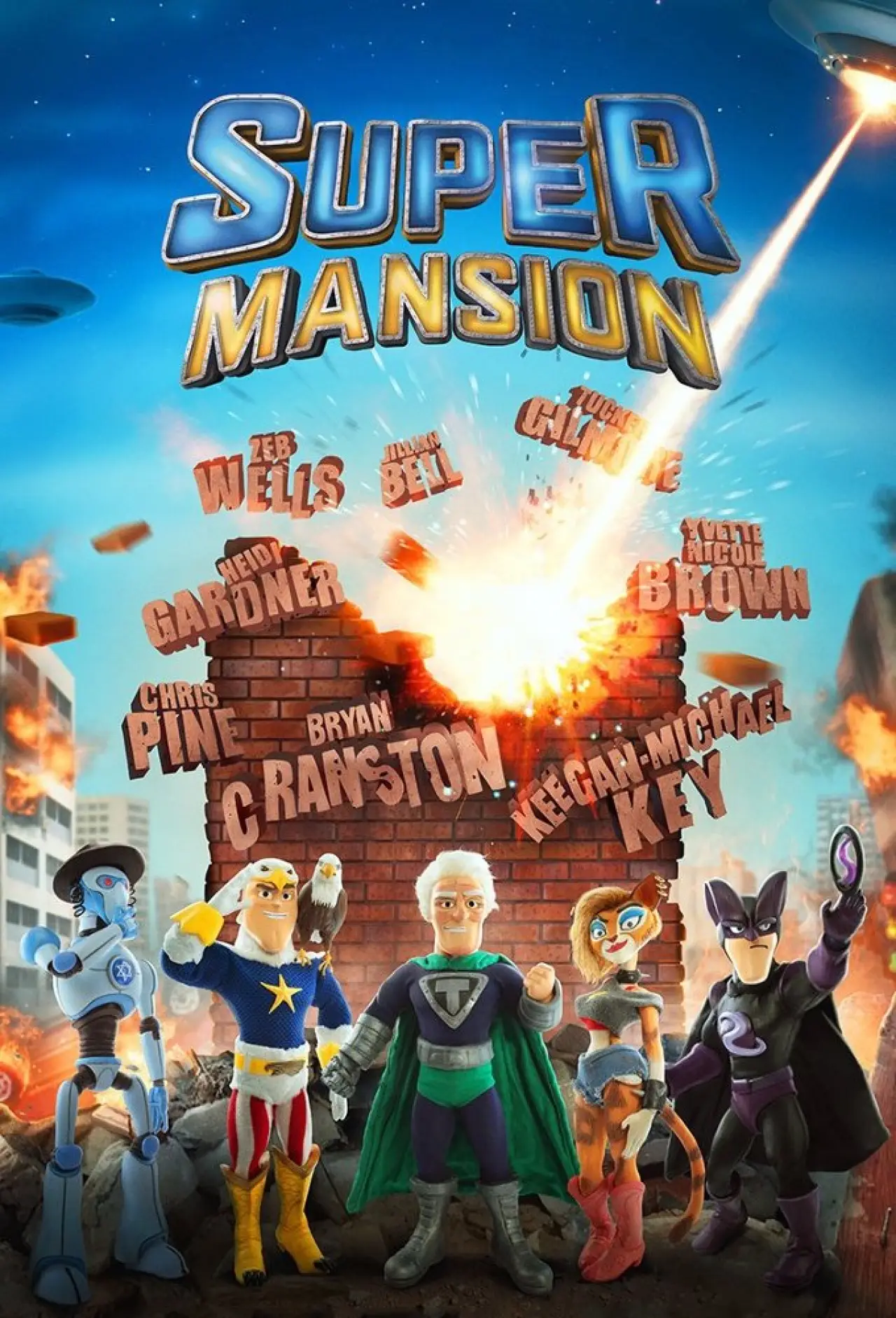 Series poster "SuperMansion"