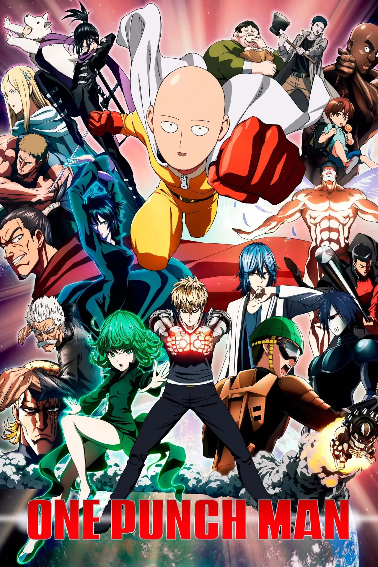 Series poster "One-Punch Man"
