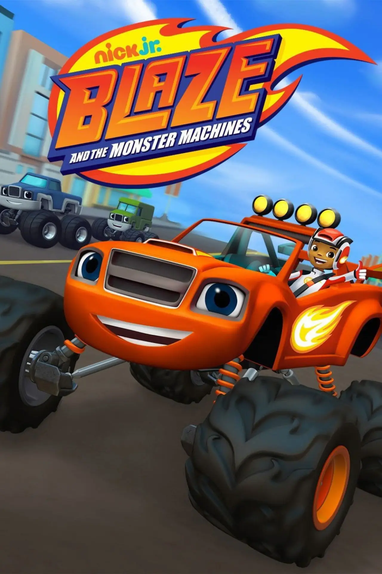 Series poster "Blaze and the Monster Machines"