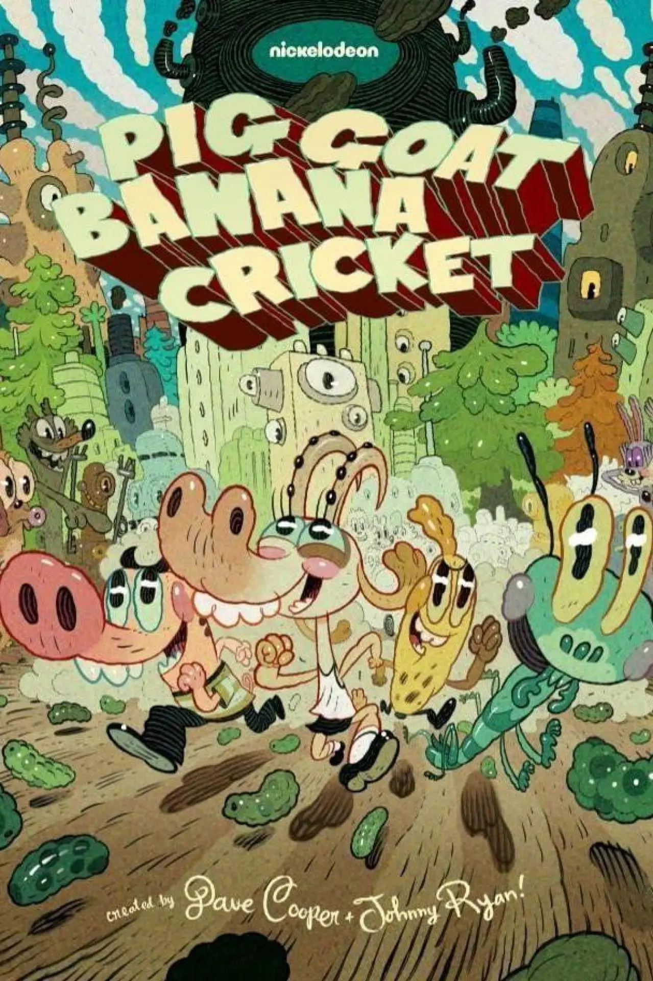 Series poster "Pig Goat Banana Cricket"