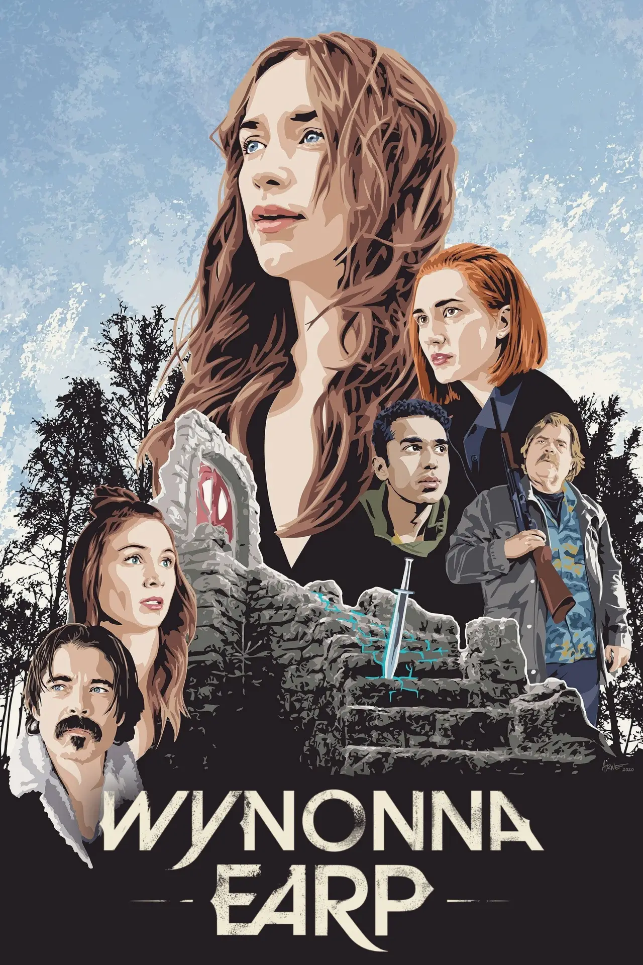 Series poster "Wynonna Earp"