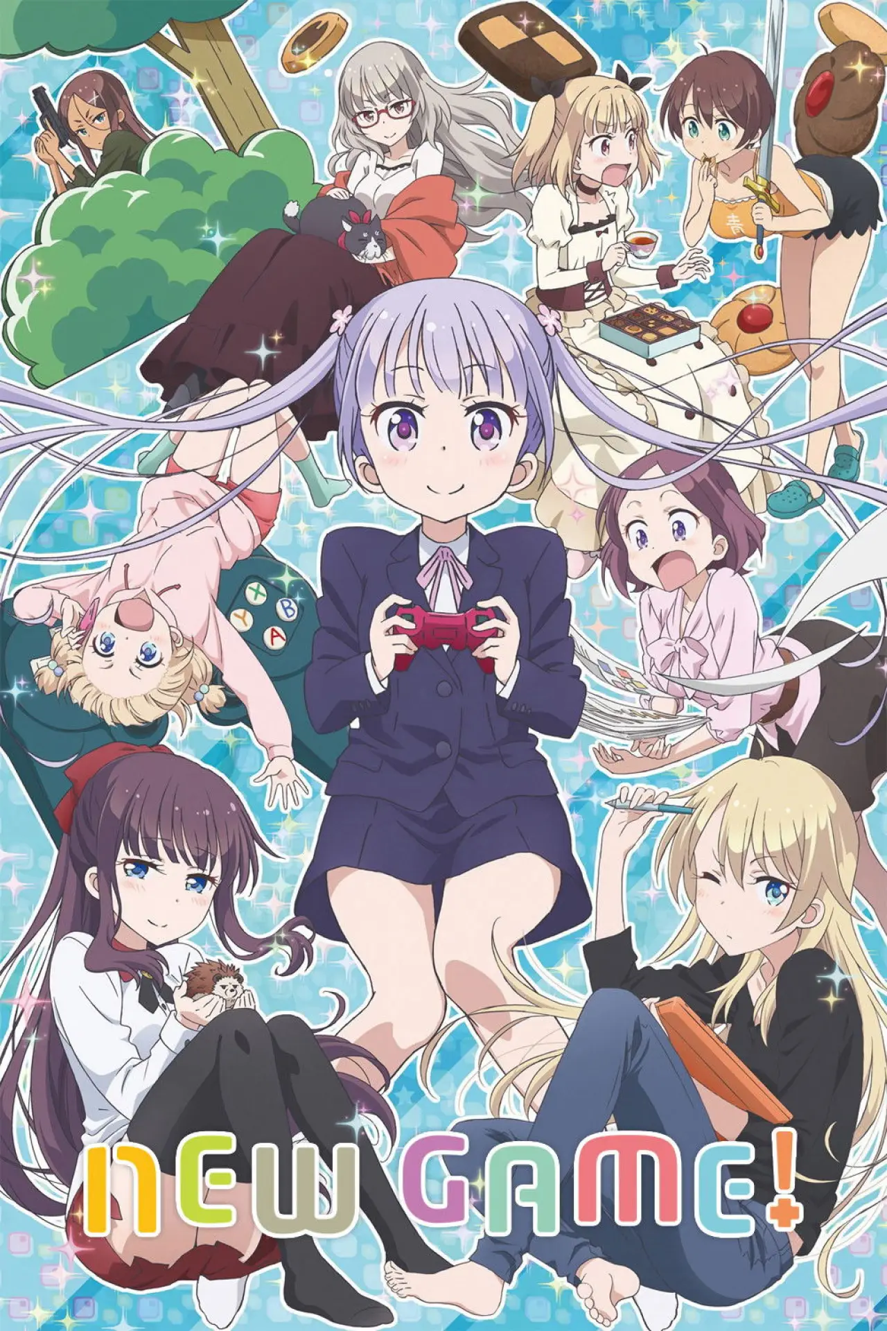 Series poster "NEW GAME!"