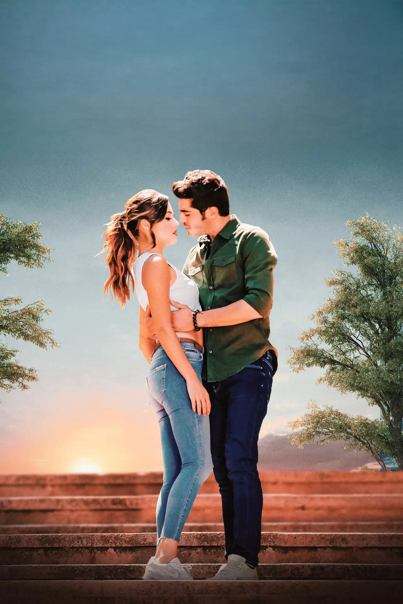 Series poster "Aşk Laftan Anlamaz"