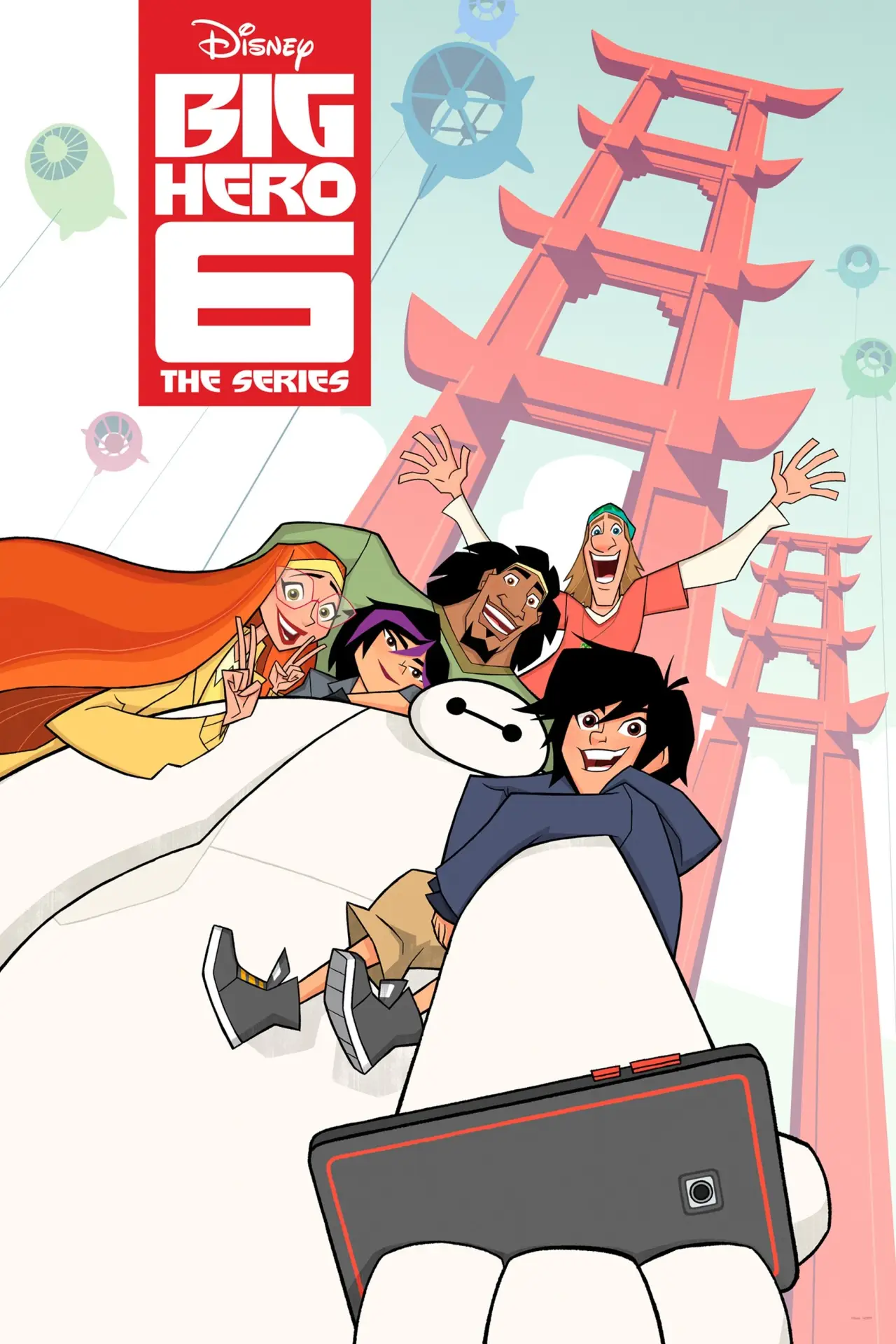 Series poster "Big Hero 6 The Series"