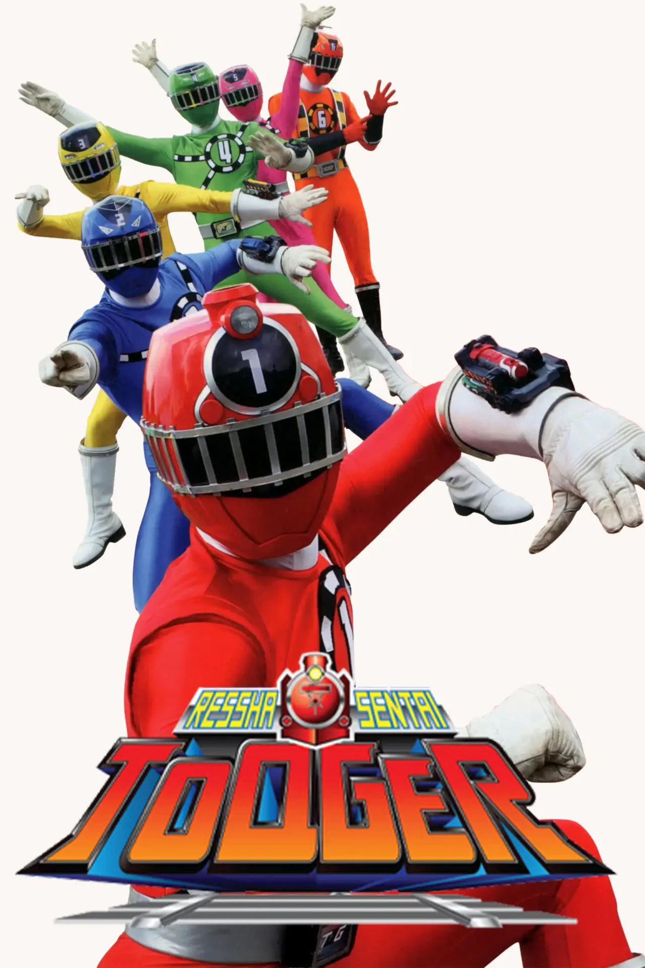 Series poster "Ressha Sentai ToQger"