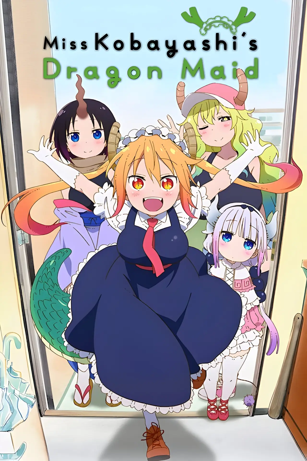 Series poster "Miss Kobayashi