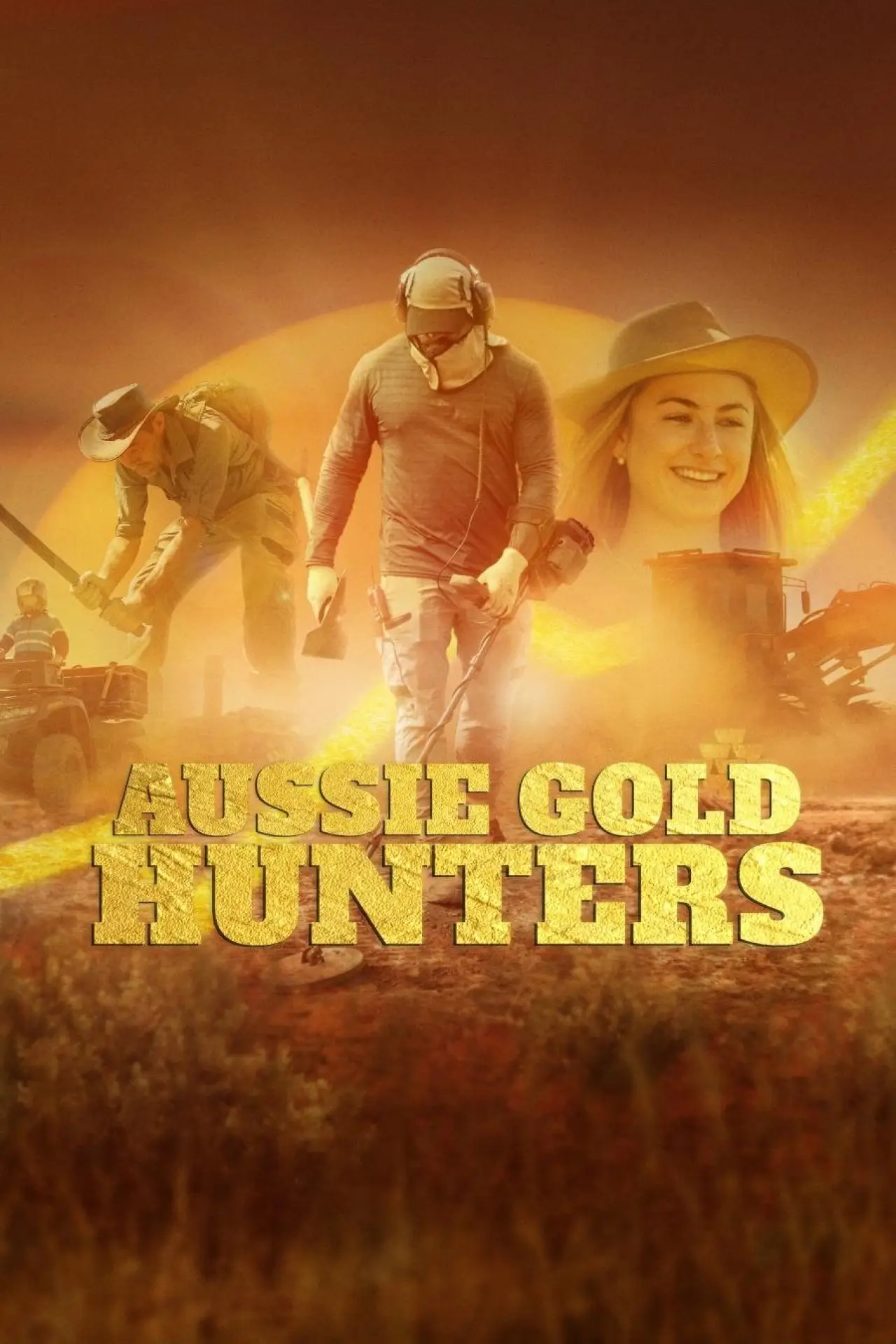 Series poster "Aussie Gold Hunters"