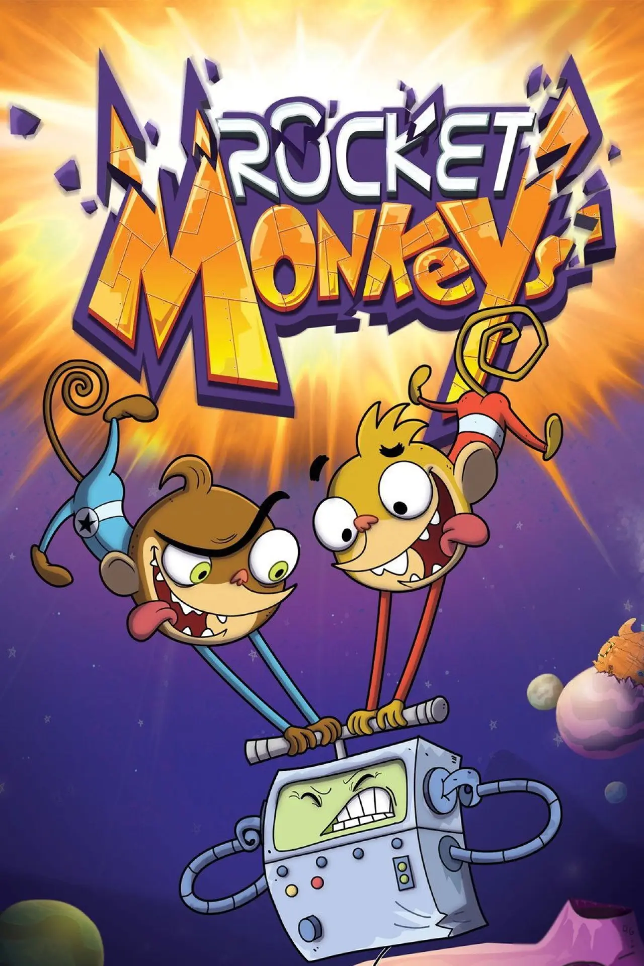 Series poster "Rocket Monkeys"