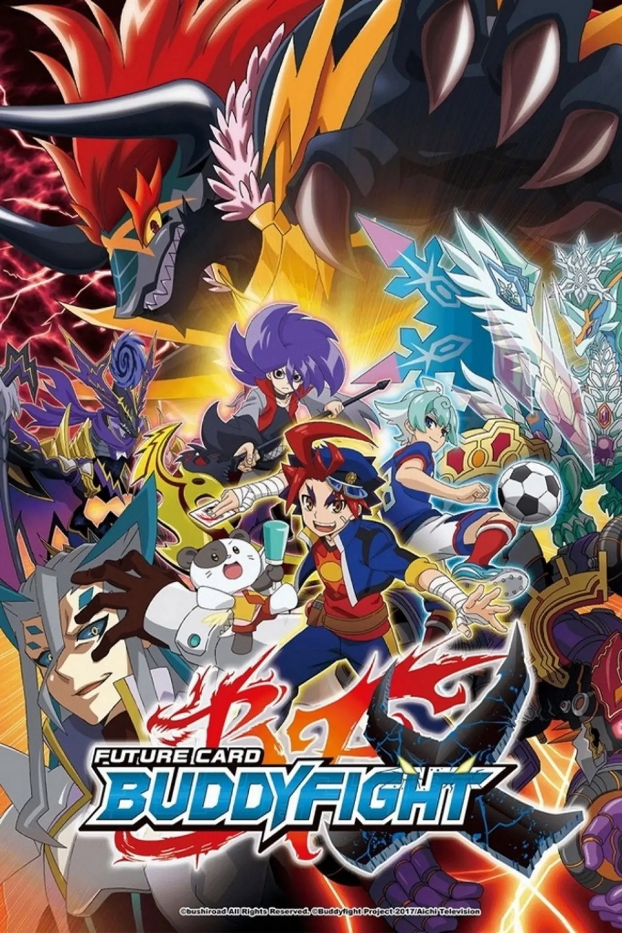 Series poster "Future Card Buddyfight"