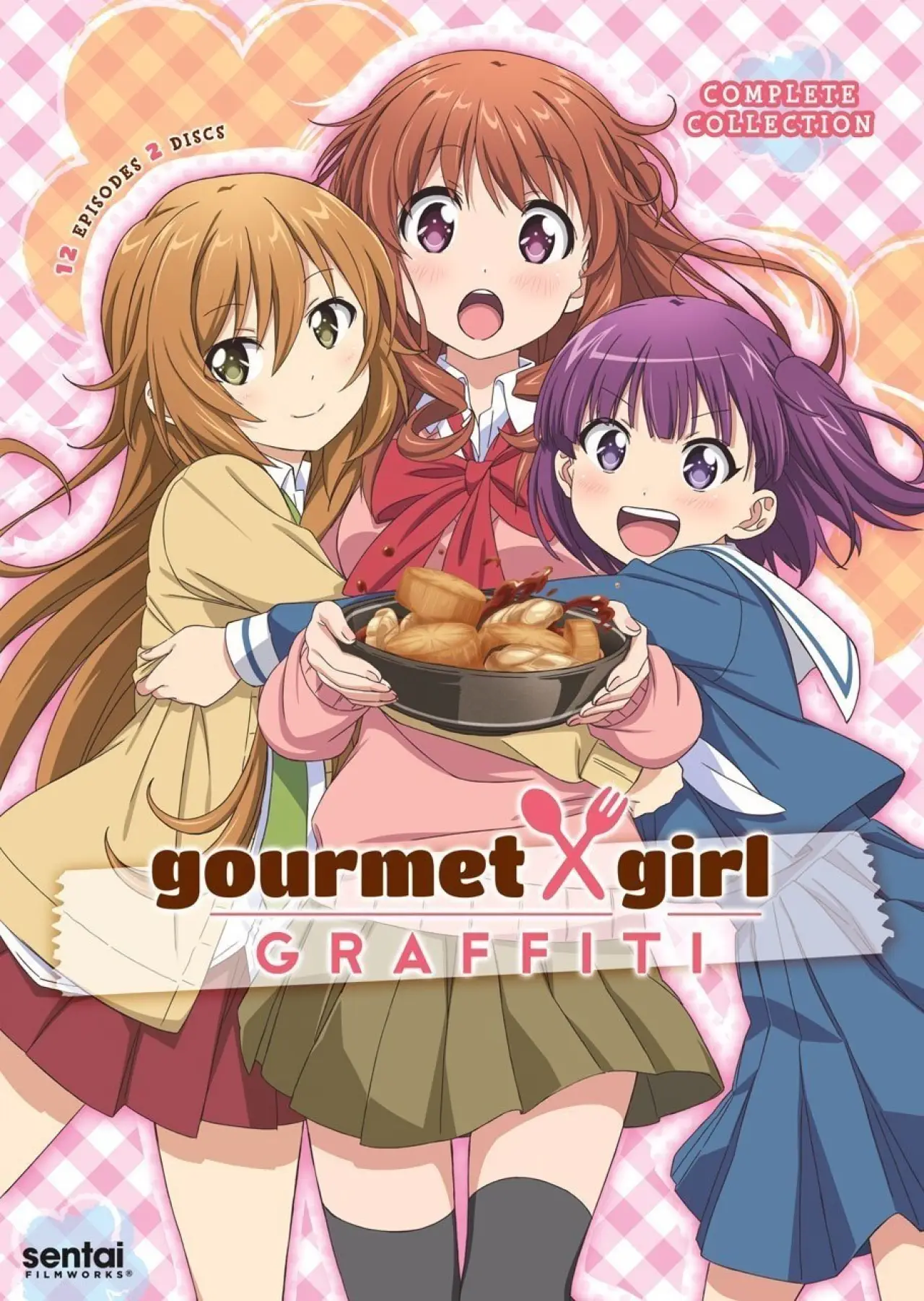 Series poster "Gourmet Girl Graffiti"