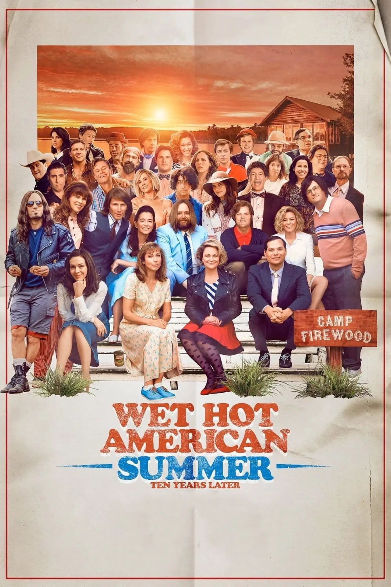 Series poster "Wet Hot American Summer: Ten Years Later"