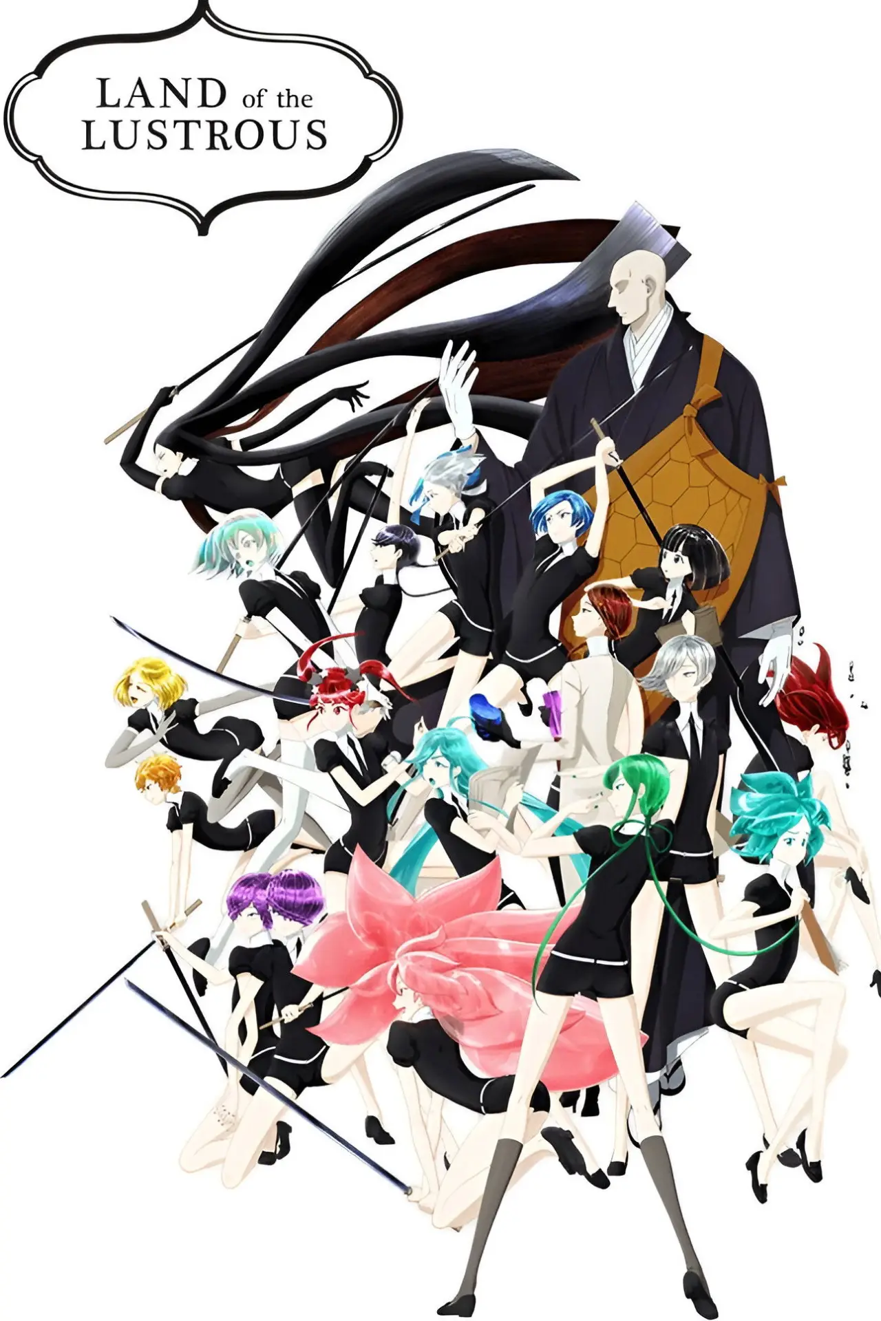 Series poster "Land of the Lustrous"