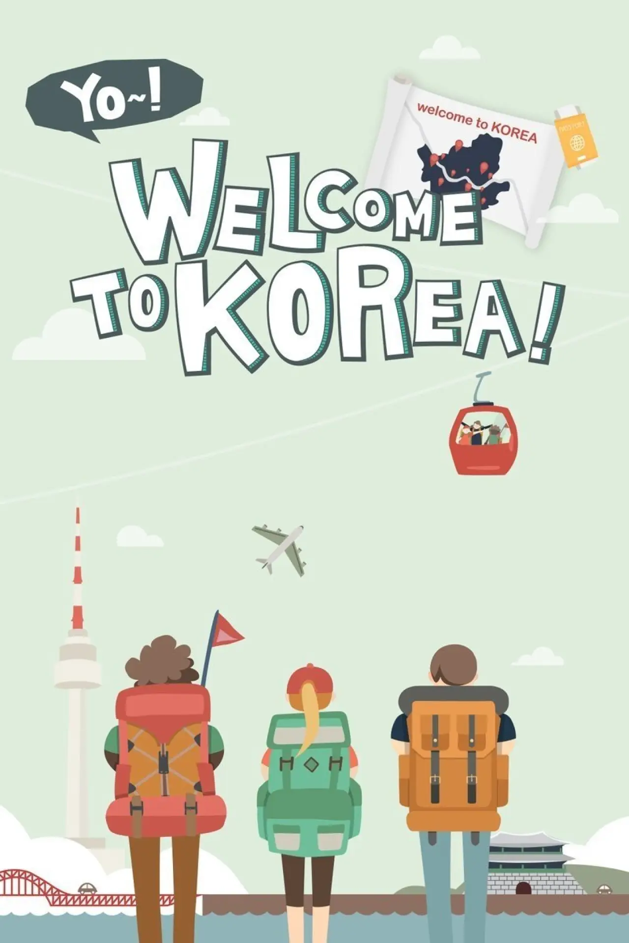 Постер к сериалу "Yo! Welcome to Korea!"