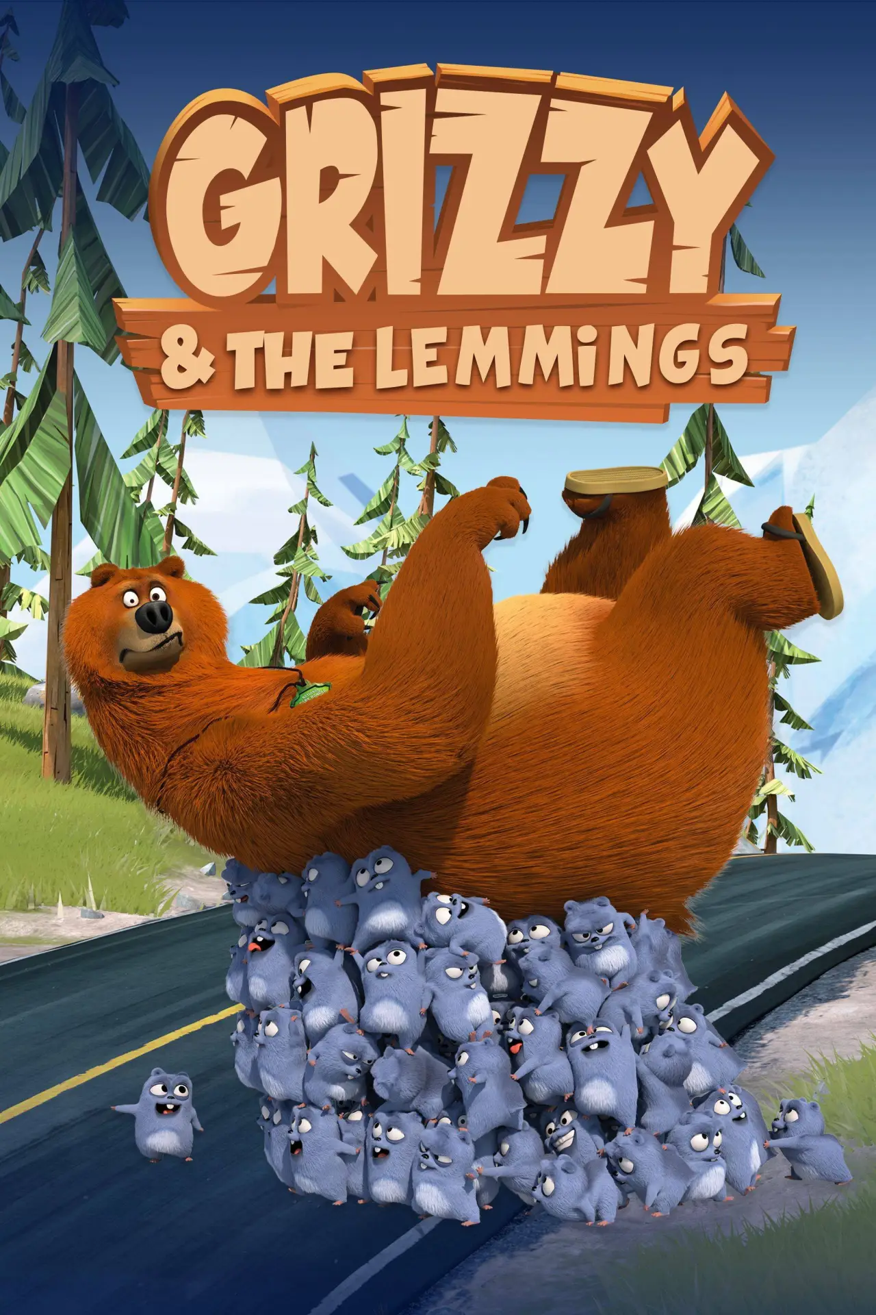 Series poster "Grizzy & the Lemmings"