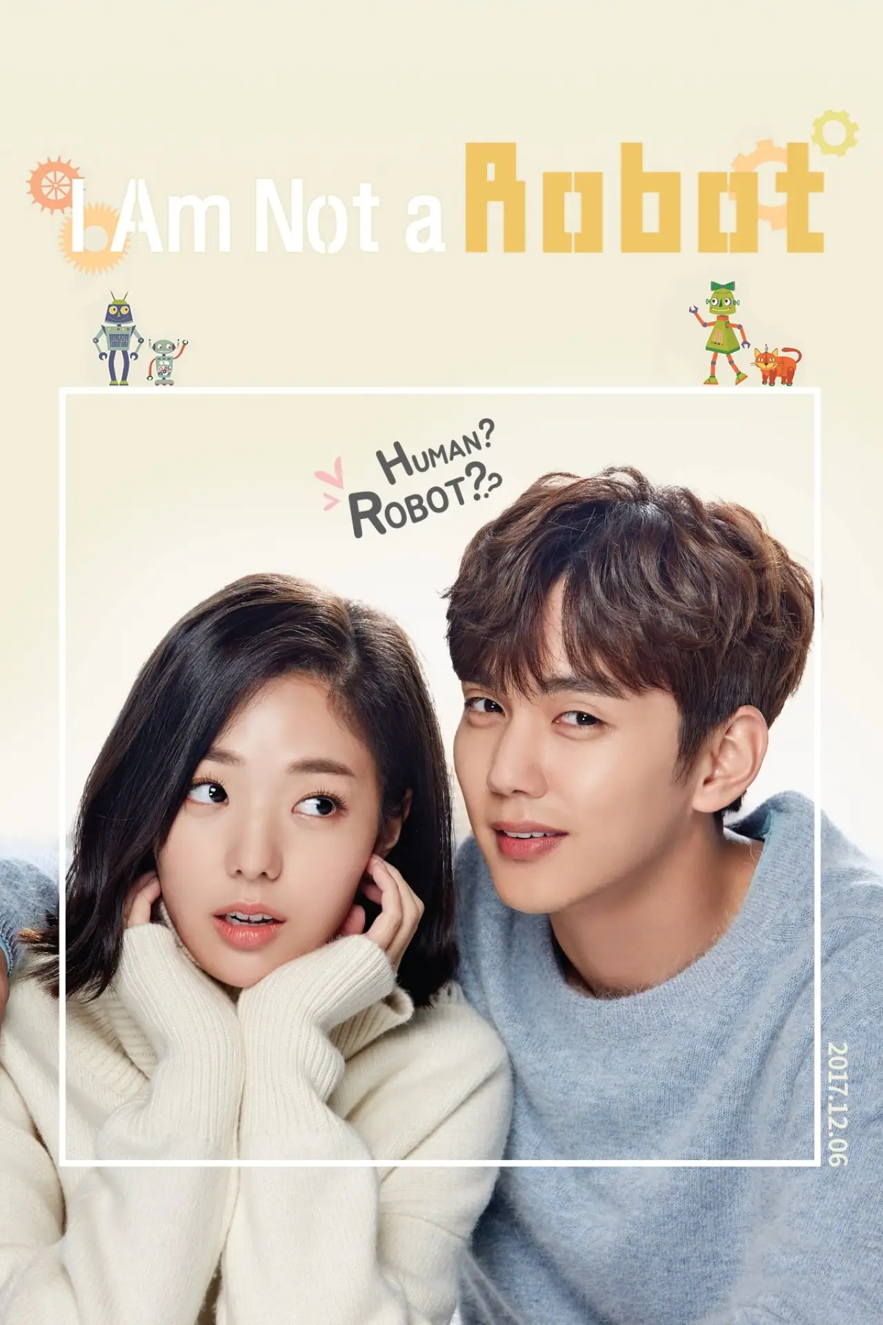 Series poster "I Am Not a Robot"