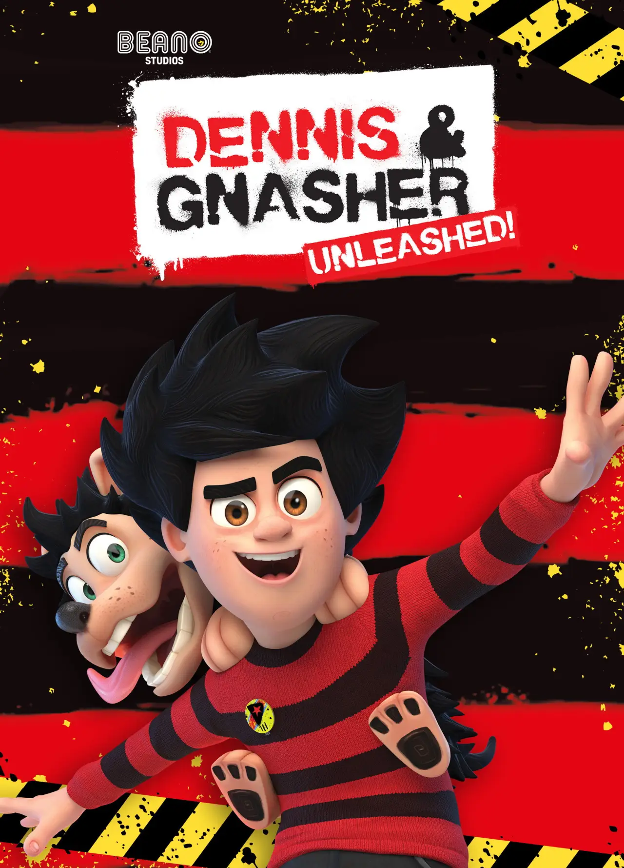 Series poster "Dennis & Gnasher Unleashed!"