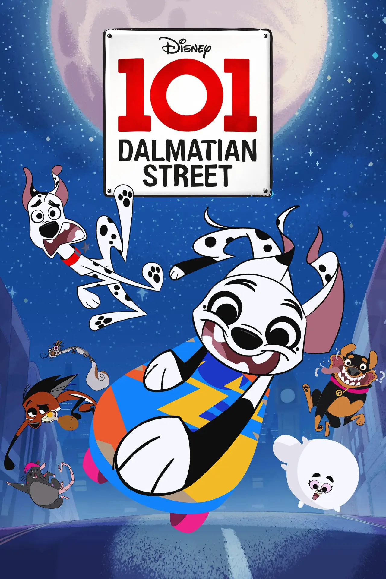 Series poster "101 Dalmatian Street"