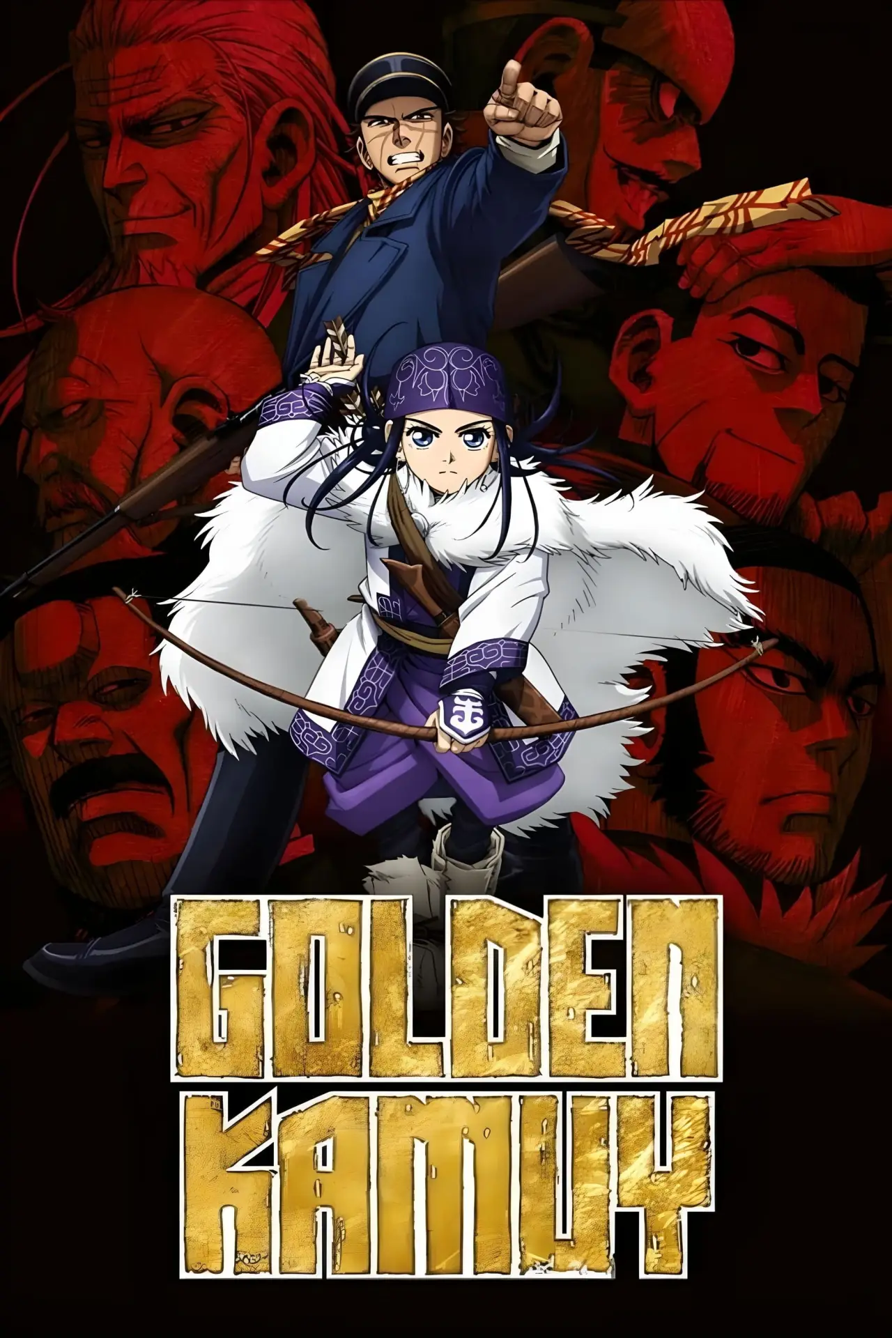 Series poster "Golden Kamuy"