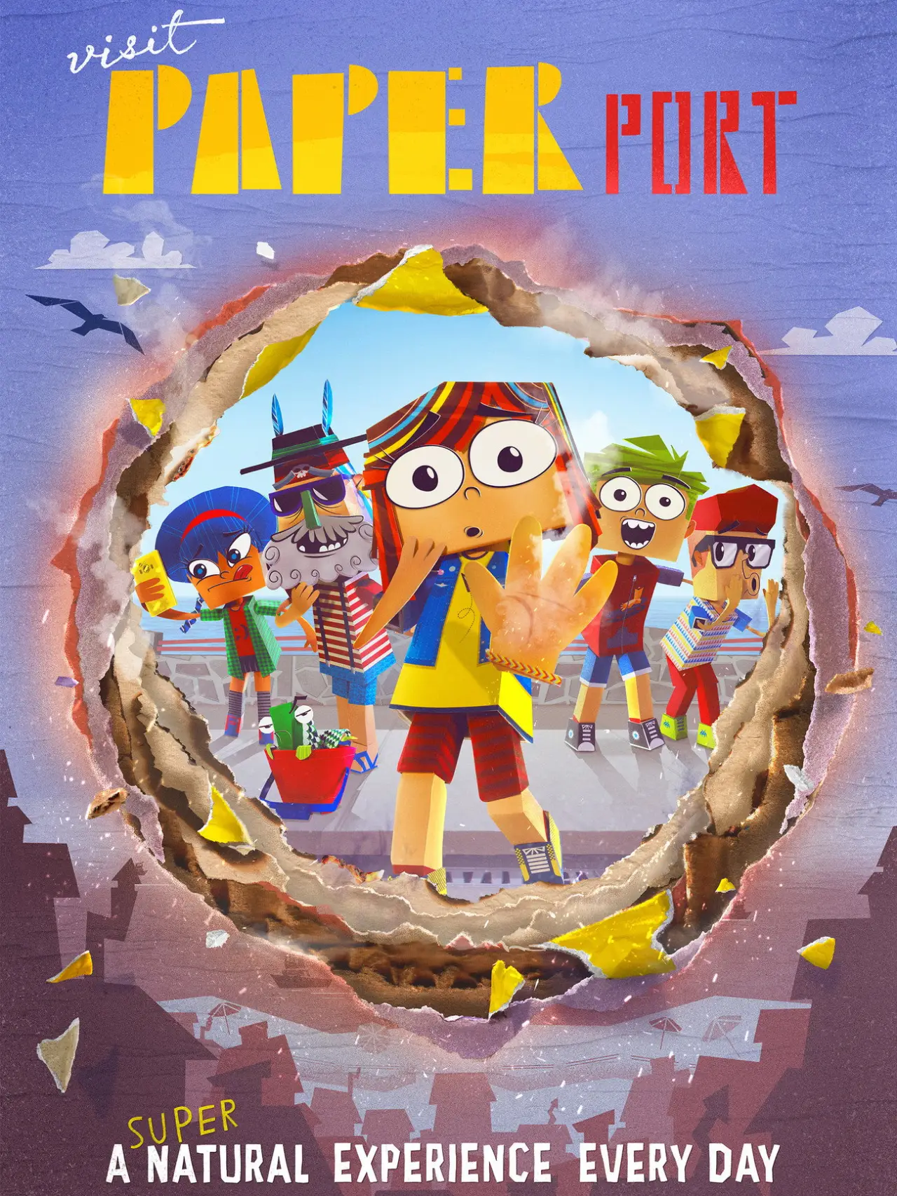 Series poster "Paper Port"