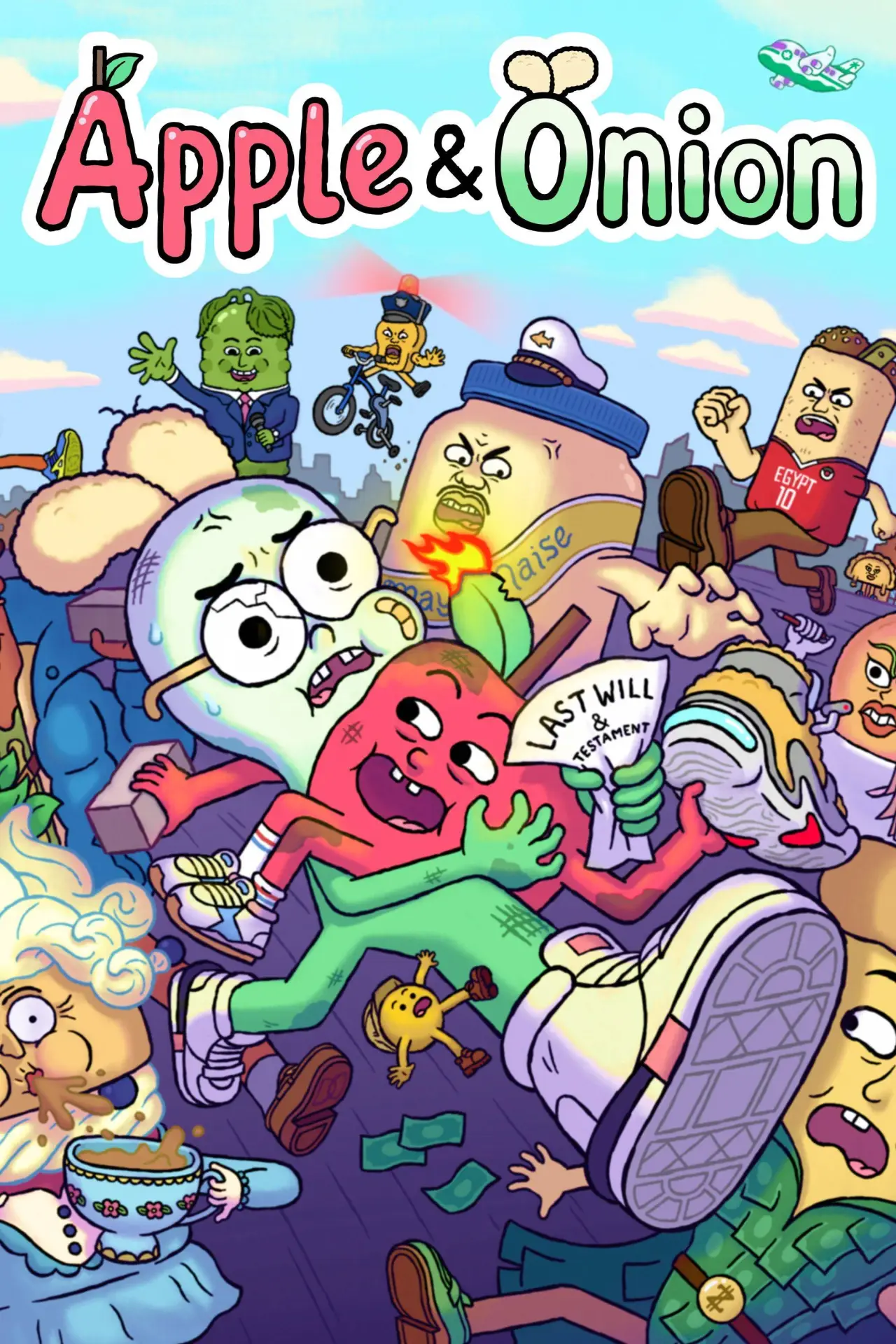 Постер к сериалу "Apple & Onion"