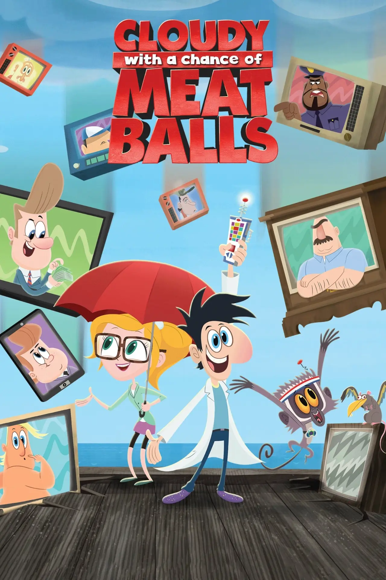 Постер к сериалу "Cloudy with a Chance of Meatballs"
