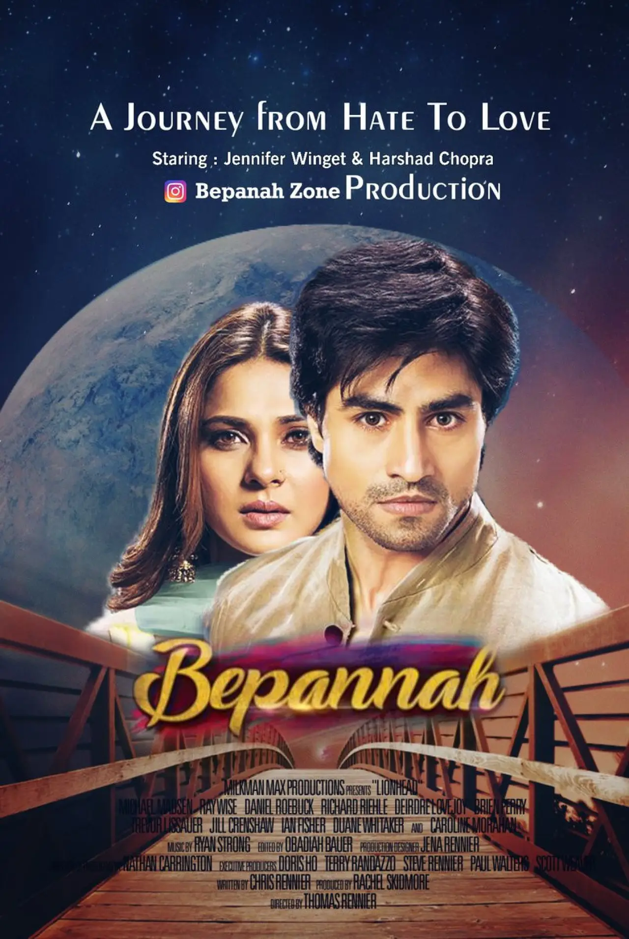 Series poster "Bepannah"