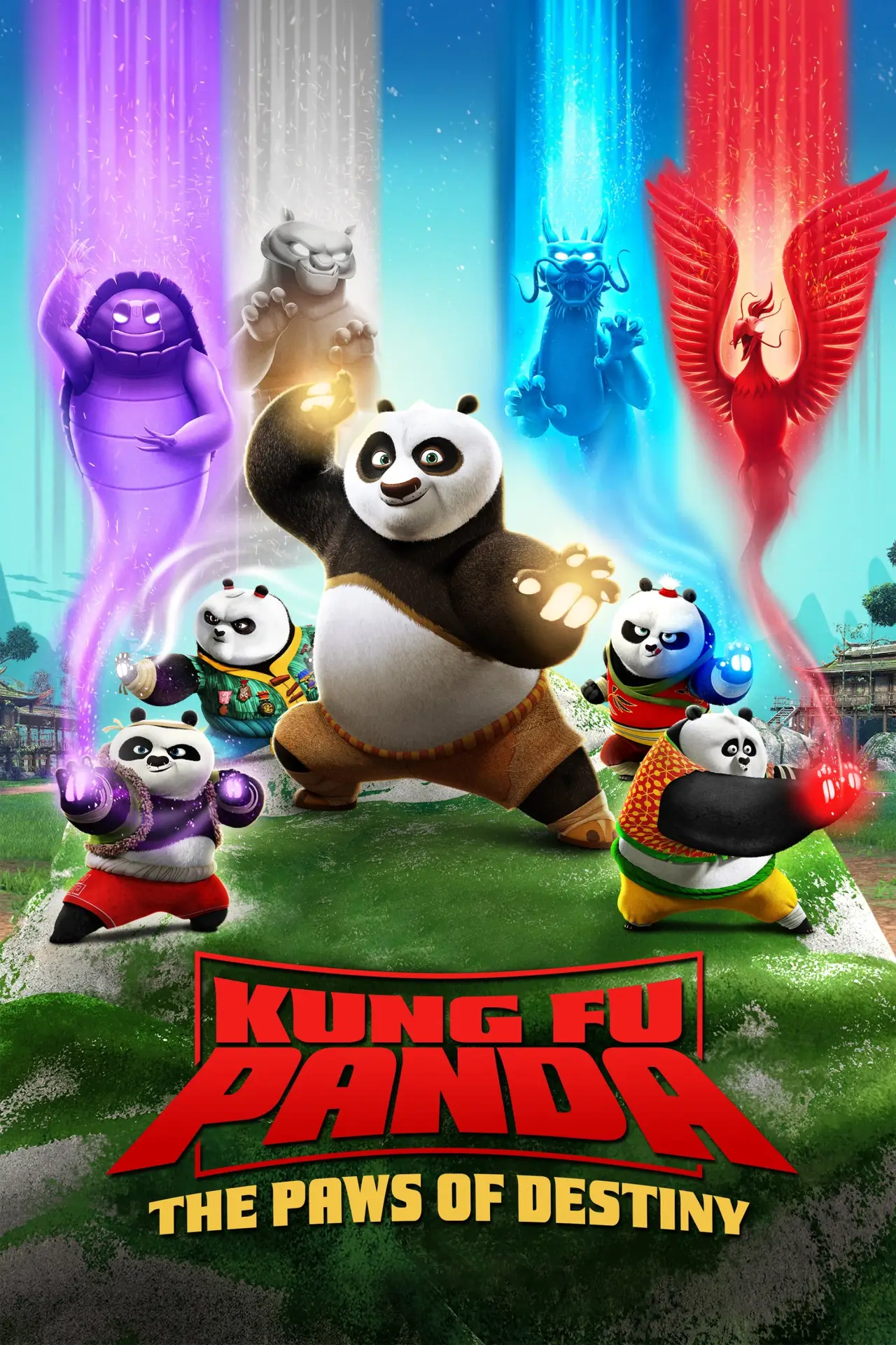 Series poster "Kung Fu Panda: The Paws of Destiny"
