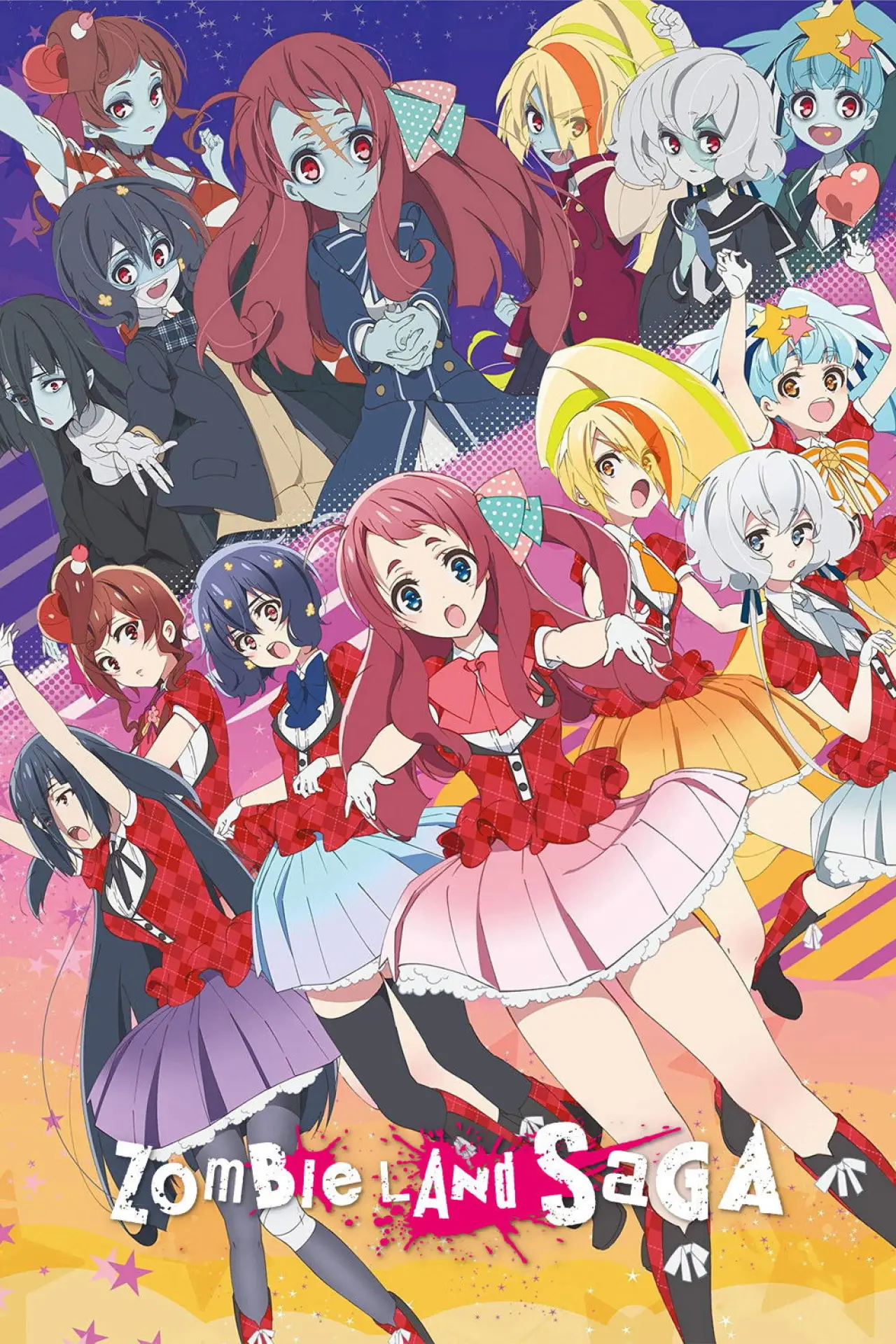 Series poster "ZOMBIE LAND SAGA"